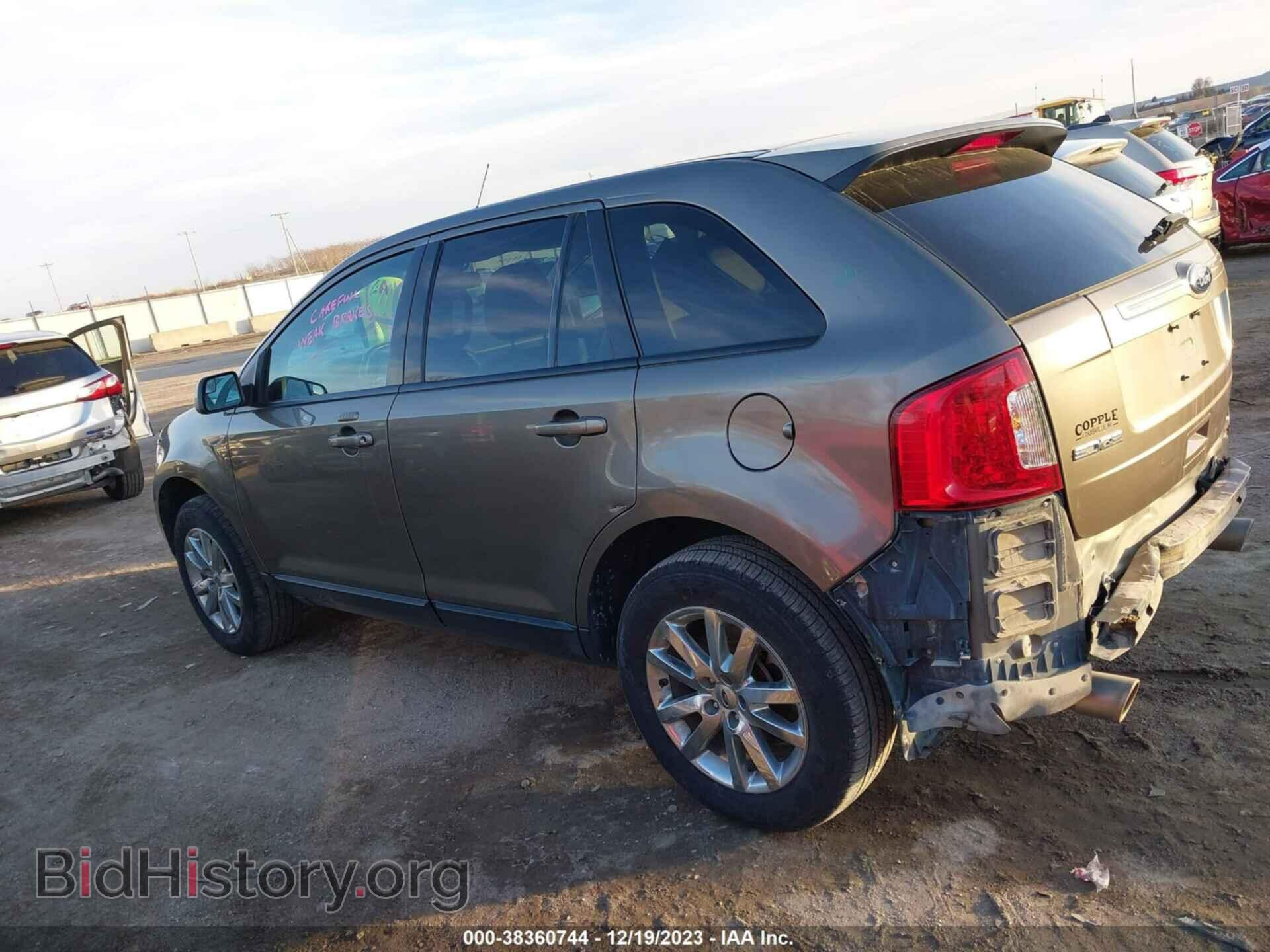 2013 FORD EDGE - VIN: 2FMDK3JC2DBC34498 - Photo 3