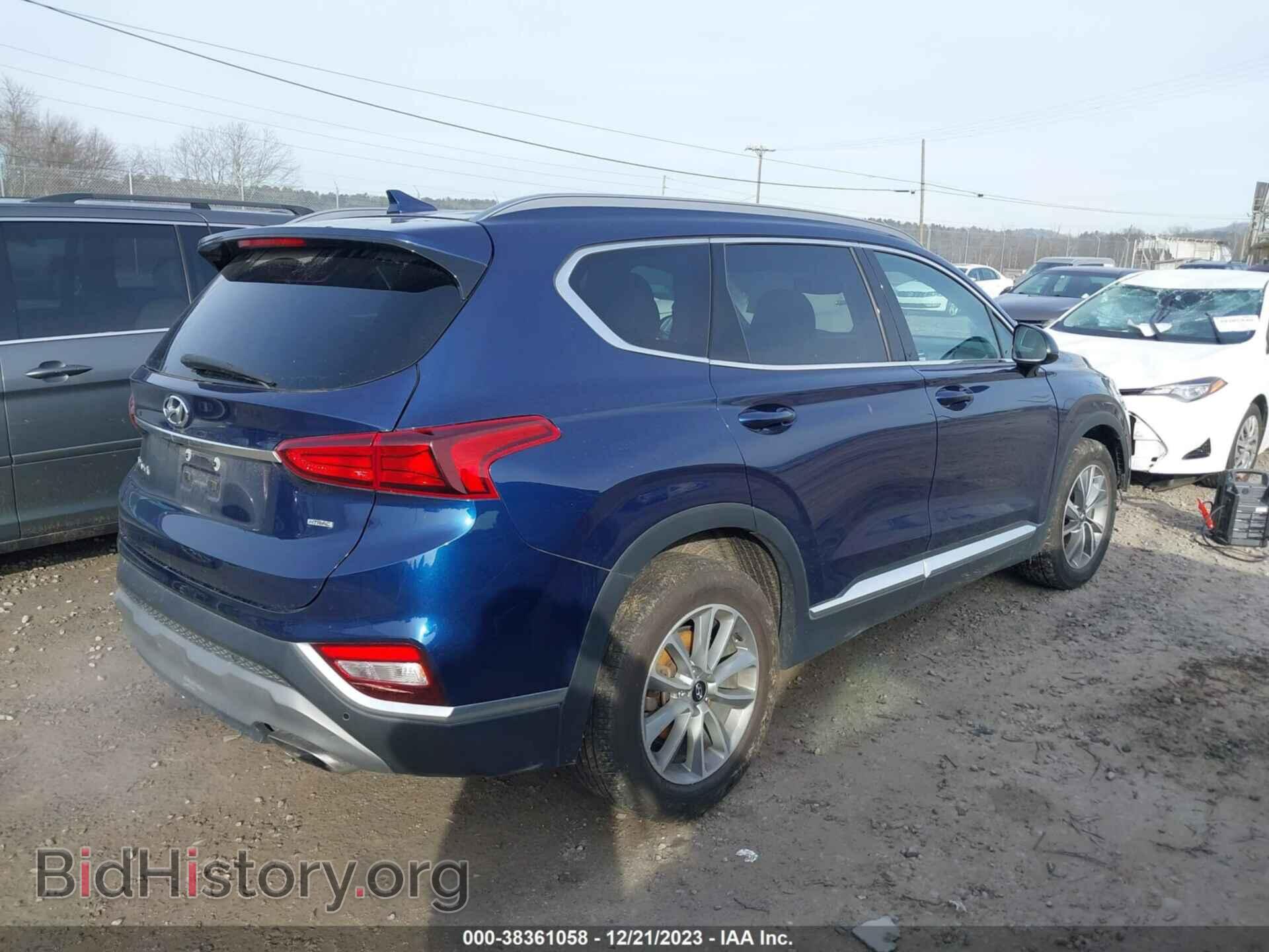 2019 HYUNDAI SANTA FE - VIN: 5NMS3CAD9KH001055 - Фото 4