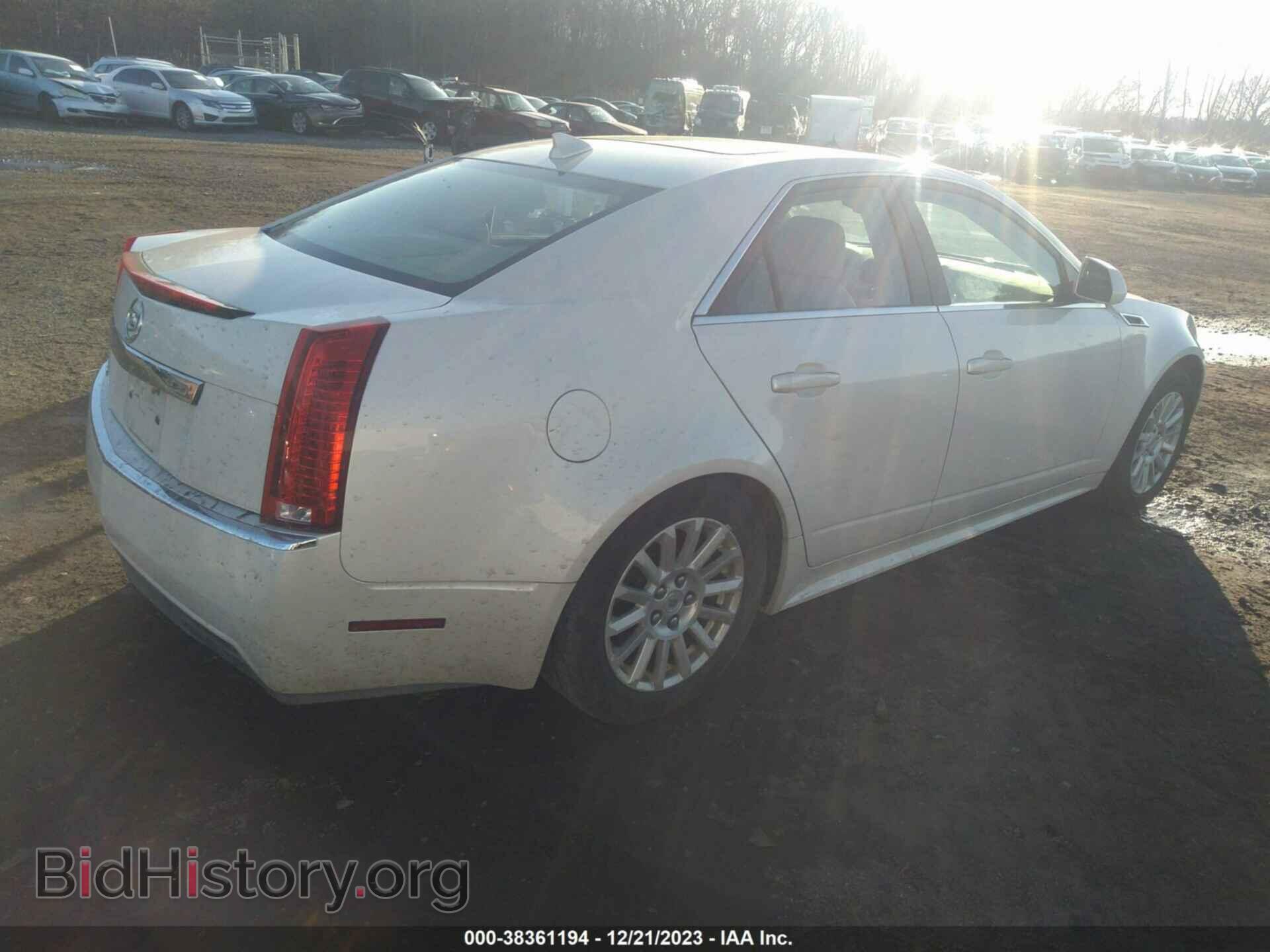 2013 CADILLAC CTS - VIN: 1G6DE5E58D0180017 - Фото 4