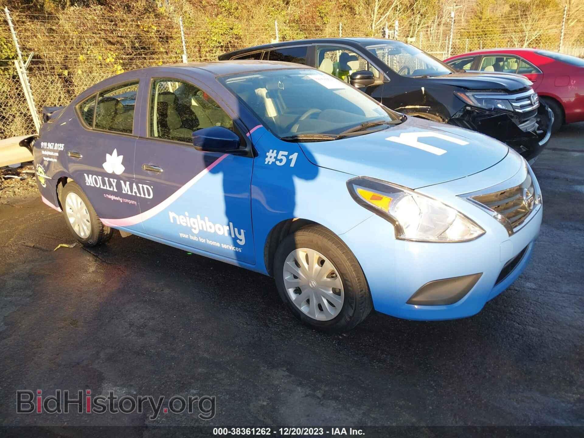 Фотография 3N1CN7AP3KL807379 - NISSAN VERSA 2019