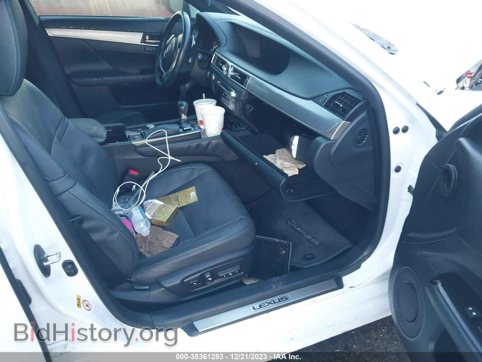 2013 LEXUS GS 350 - VIN: JTHBE1BLXD5000294 - Фото 5