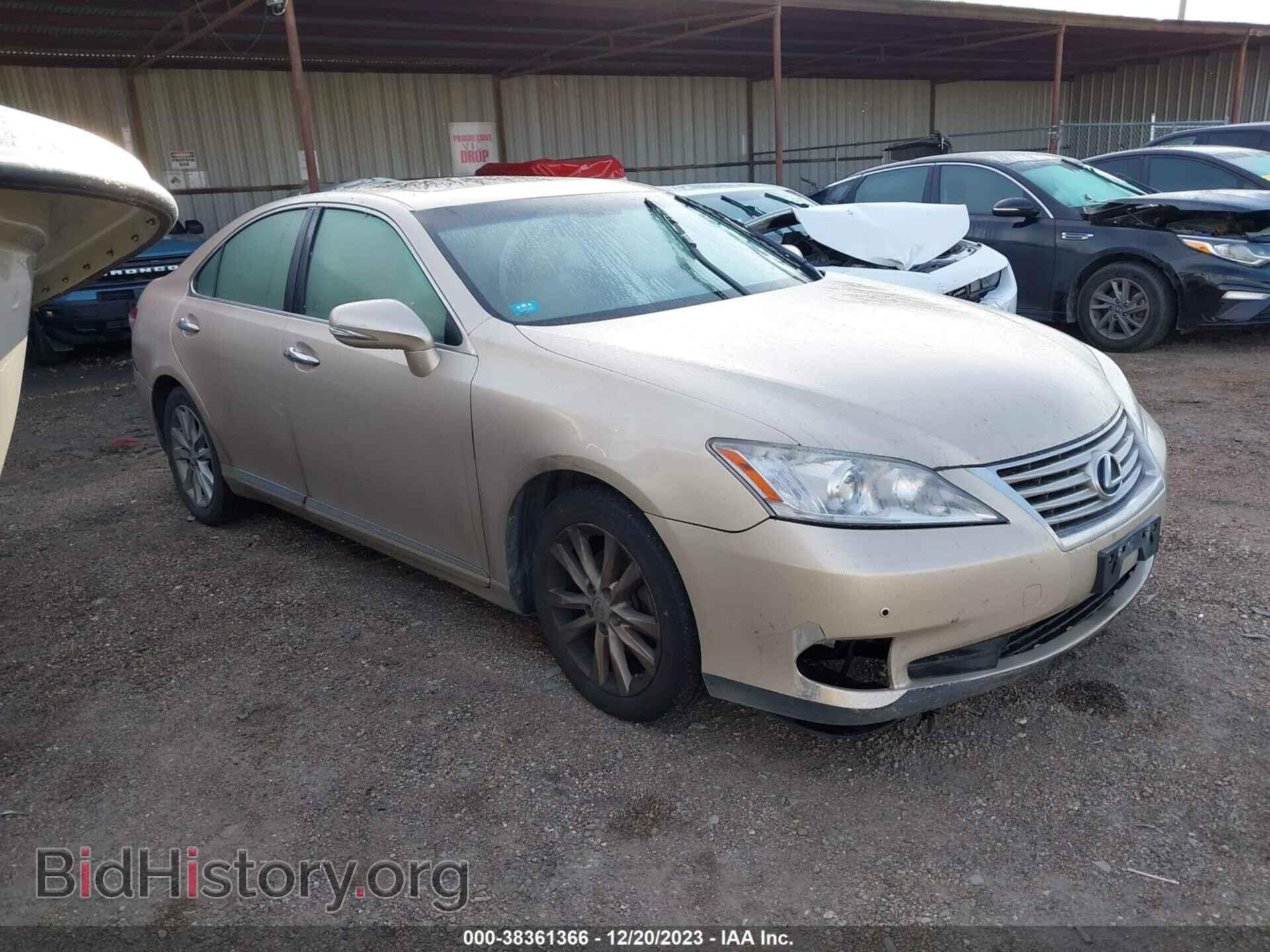 Photo JTHBK1EG5B2417148 - LEXUS ES 350 2011