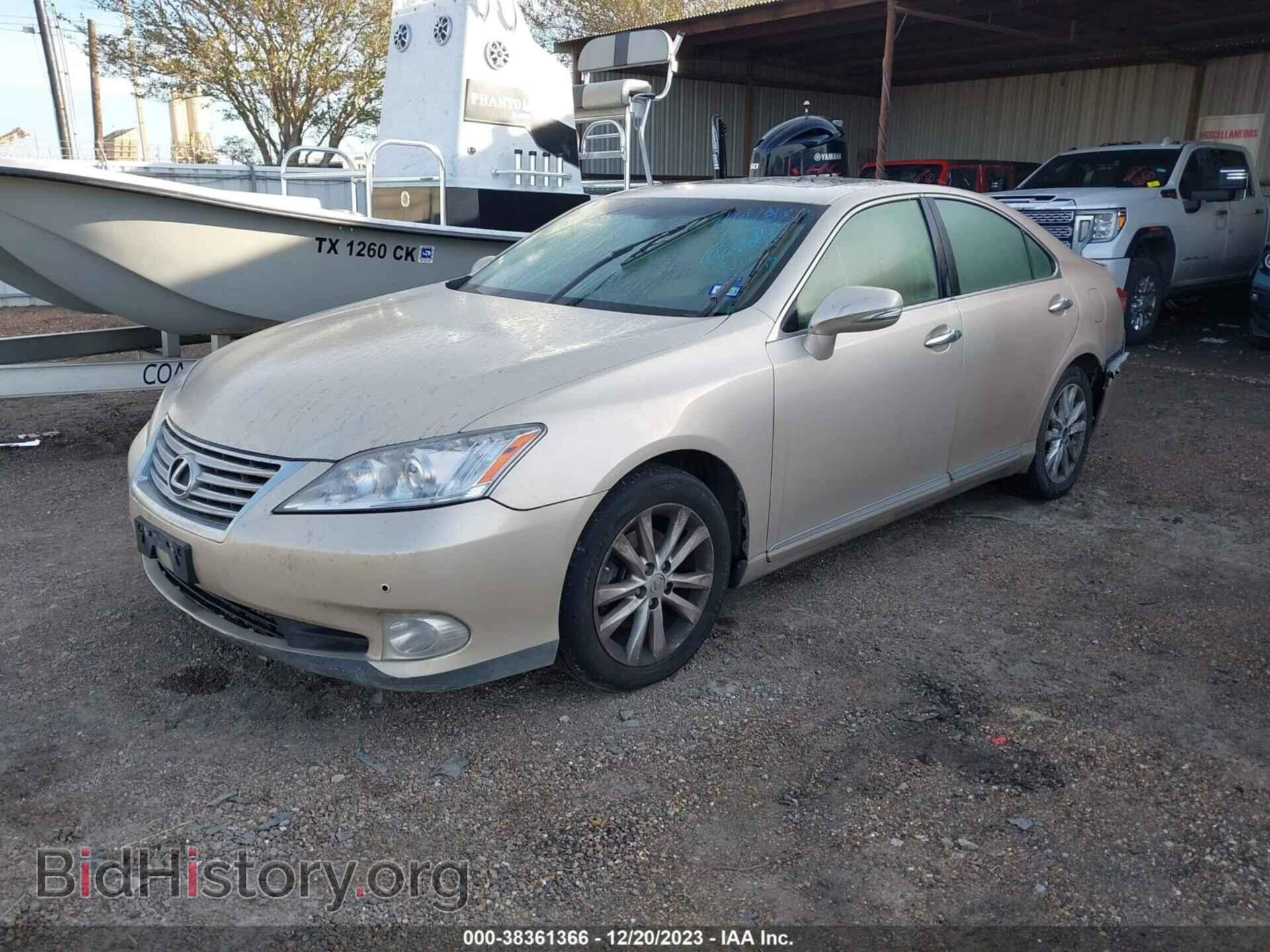 2011 LEXUS ES 350 - VIN: JTHBK1EG5B2417148 - Фото 2