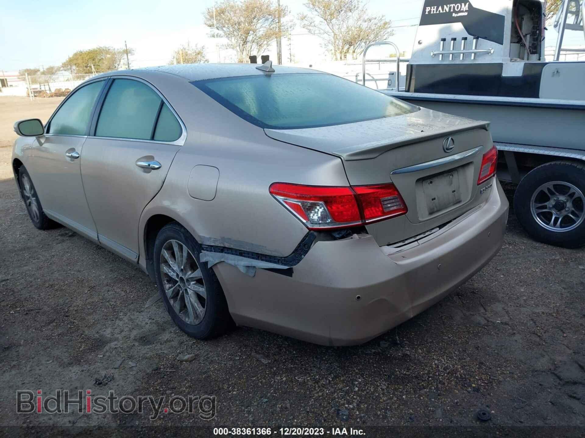 2011 LEXUS ES 350 - VIN: JTHBK1EG5B2417148 - Фото 6