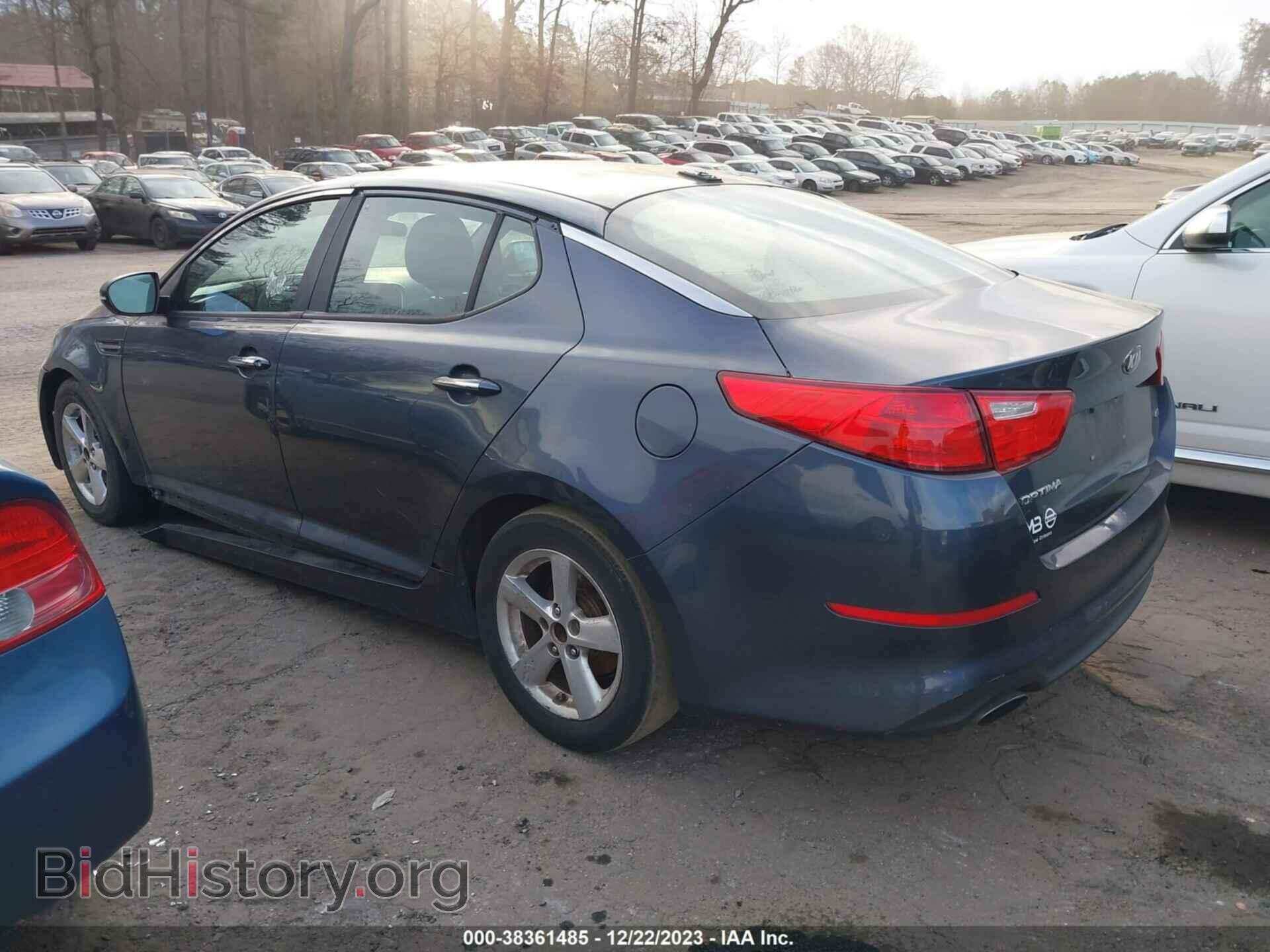 2015 KIA OPTIMA - VIN: 5XXGM4A76FG475357 - Фото 3