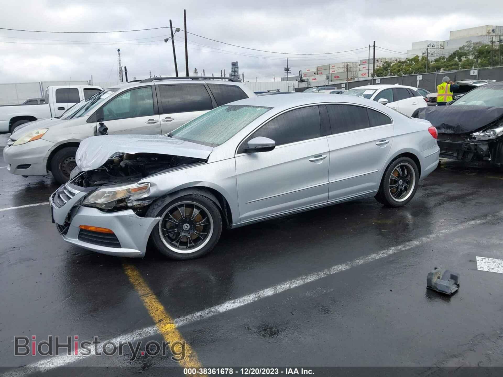 2012 VOLKSWAGEN CC - VIN: WVWMP7AN3CE547366 - Фото 2