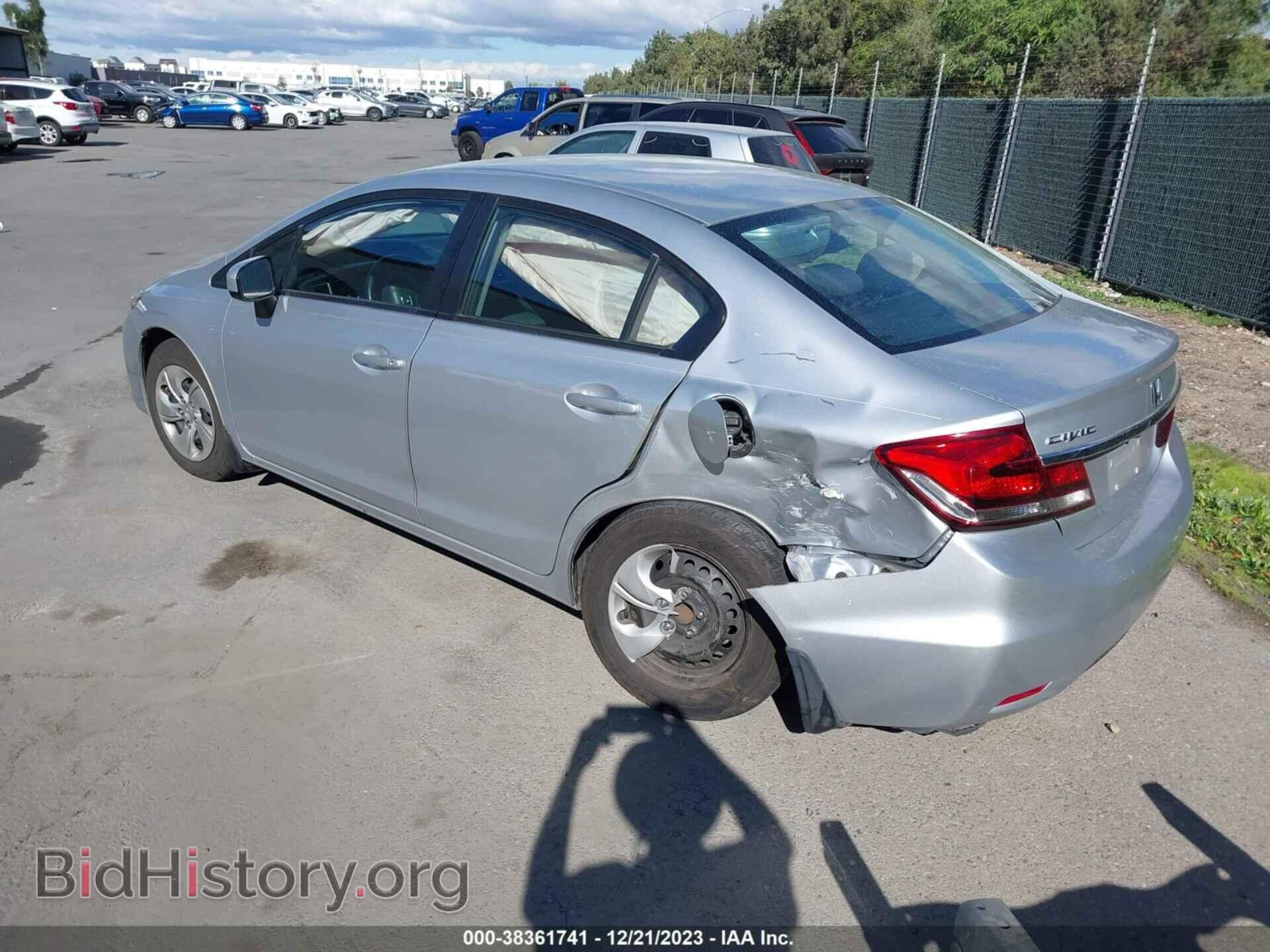 2015 HONDA CIVIC - VIN: 2HGFB2F52FH538109 - Фото 3