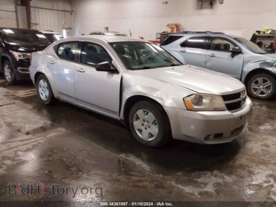 2010 Dodge AVENGER SXT, серебристый — VIN 1B3CC4FBXAN180260, IAAI
