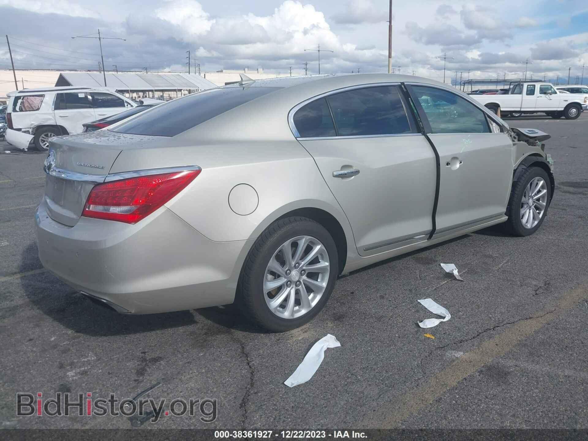 2014 BUICK LACROSSE - VIN: 1G4GB5G32EF166879 - Фото 4