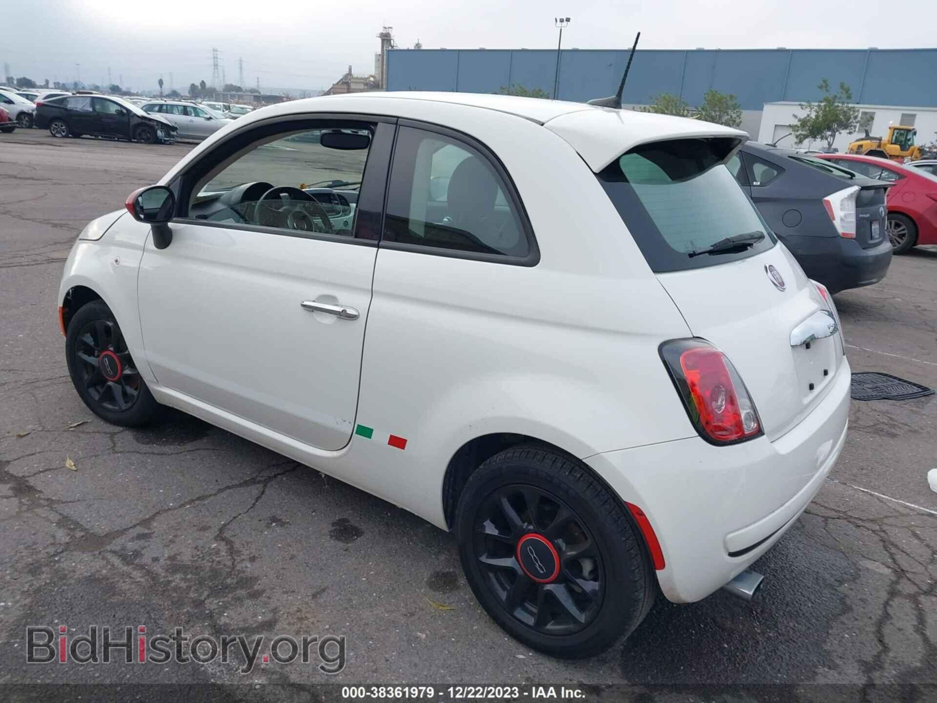 2016 FIAT 500 - VIN: 3C3CFFAR0GT228058 - Фото 3