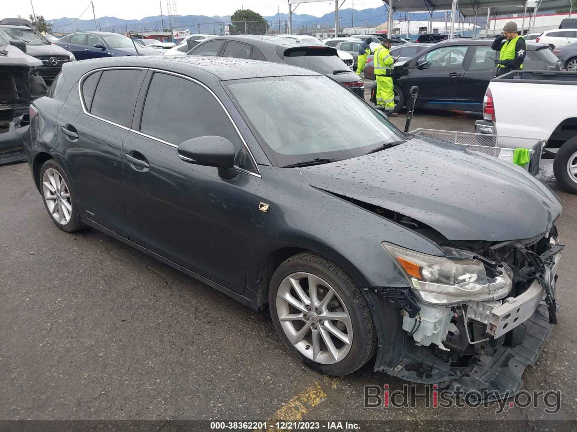 Фотография JTHKD5BH3B2039524 - LEXUS CT 200H 2011