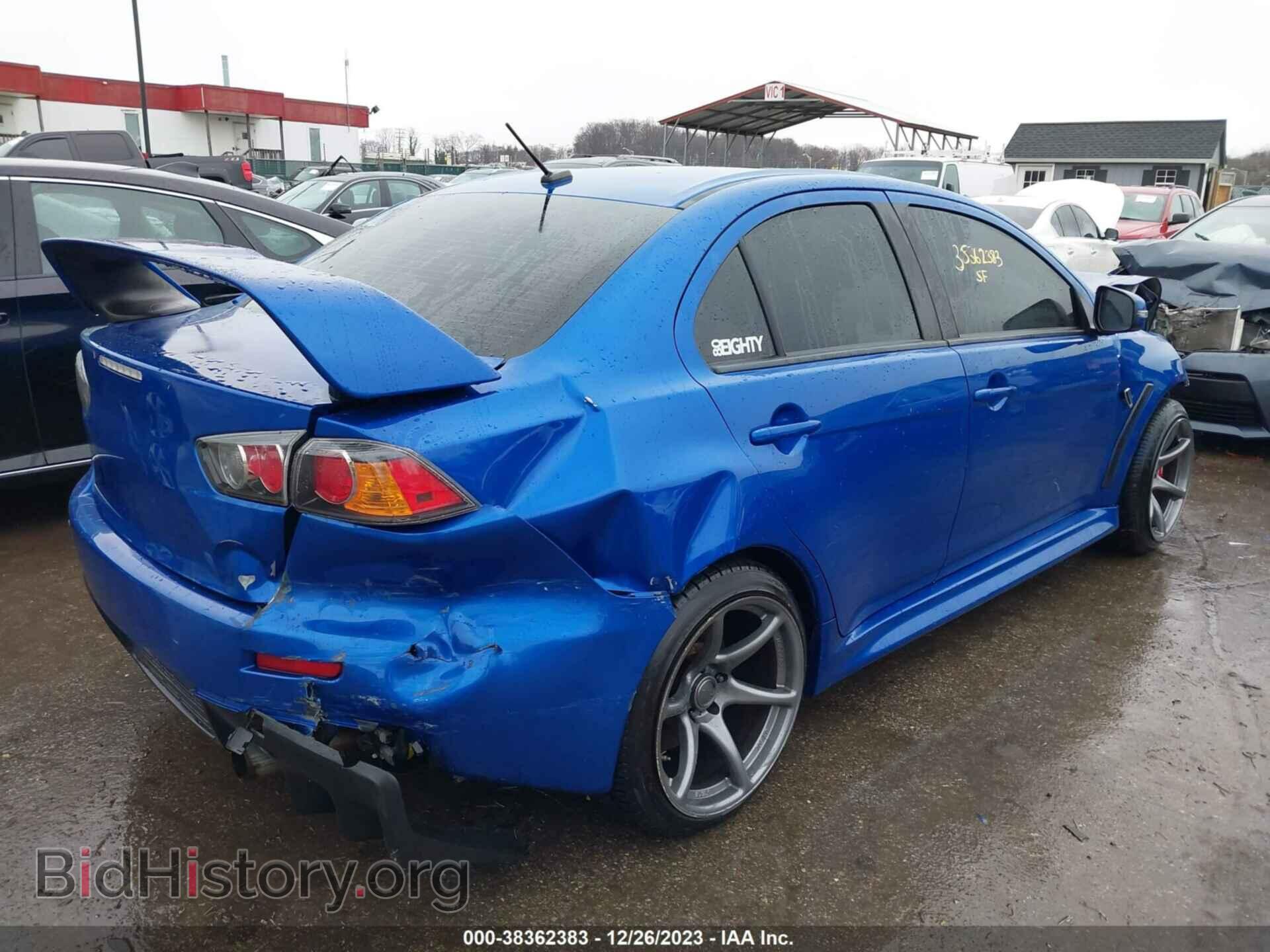 2015 MITSUBISHI LANCER EVOLUTION - VIN: JA32W8FV8FU009716 - Фото 4
