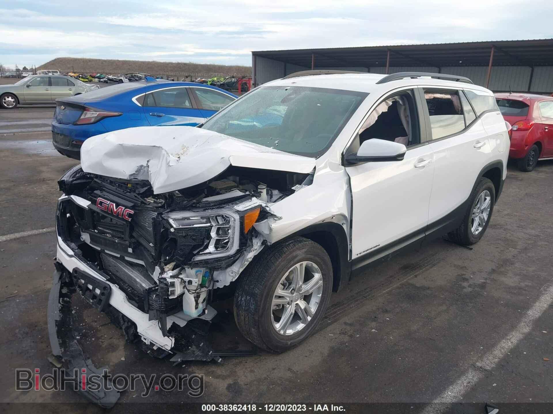 2022 GMC TERRAIN - VIN: 3GKALTEV2NL129714 - Фото 2