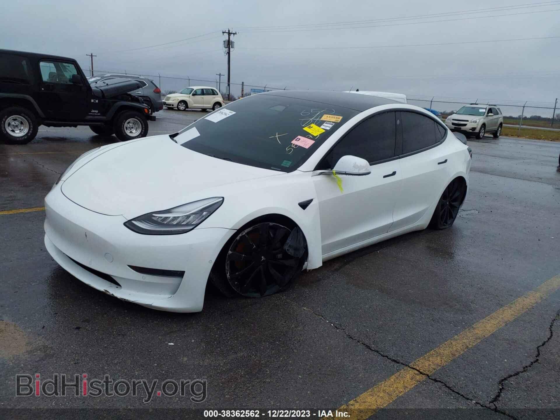 2020 TESLA MODEL 3 - VIN: 5YJ3E1EC2LF586973 - Фото 2