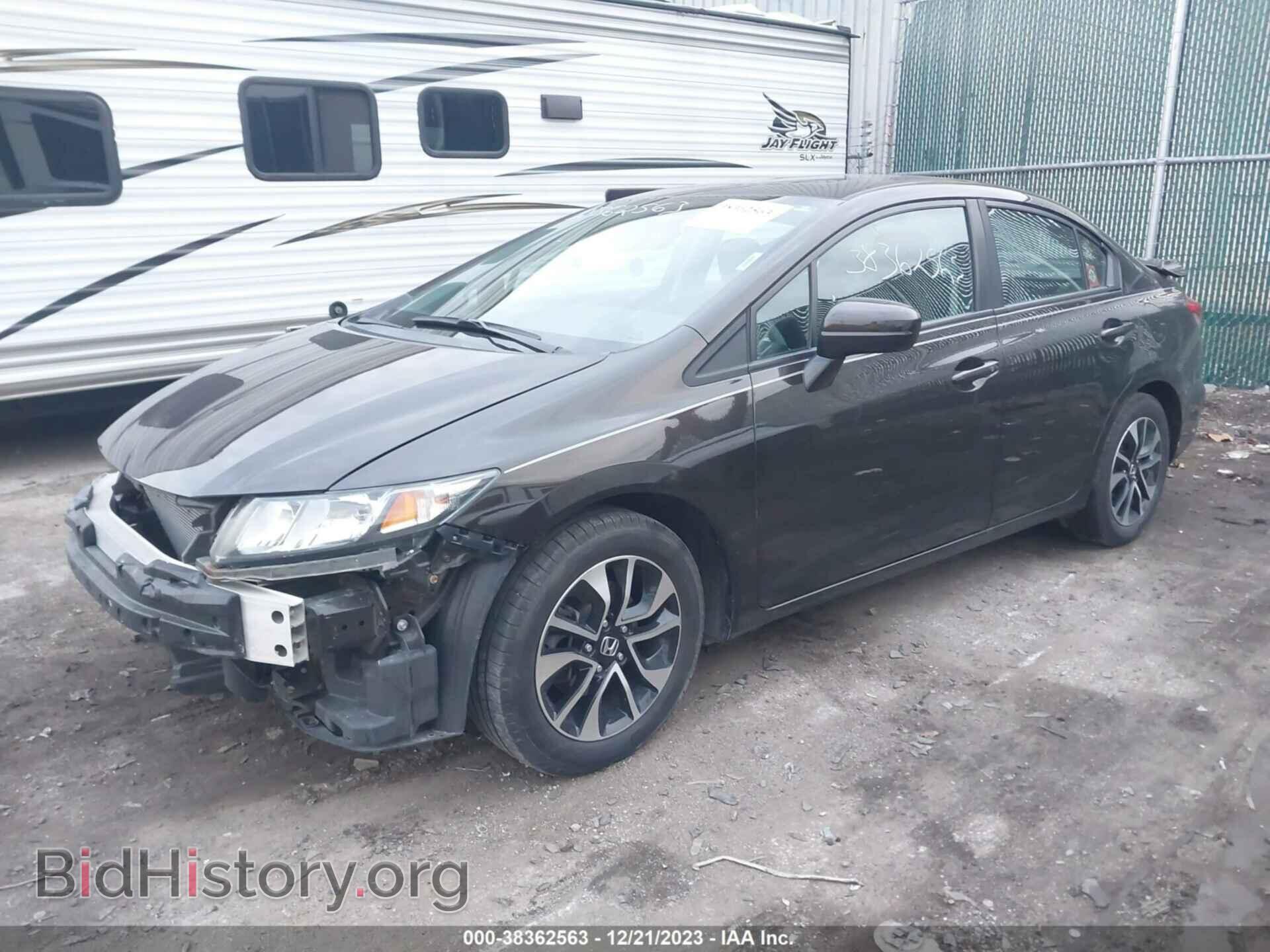 2014 HONDA CIVIC - VIN: 2HGFB2F84EH517755 - Фото 2