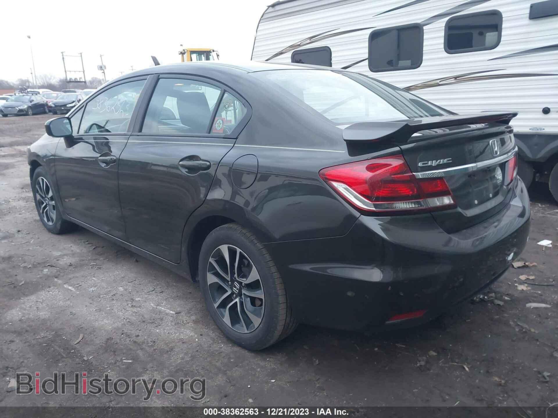 2014 HONDA CIVIC - VIN: 2HGFB2F84EH517755 - Фото 3