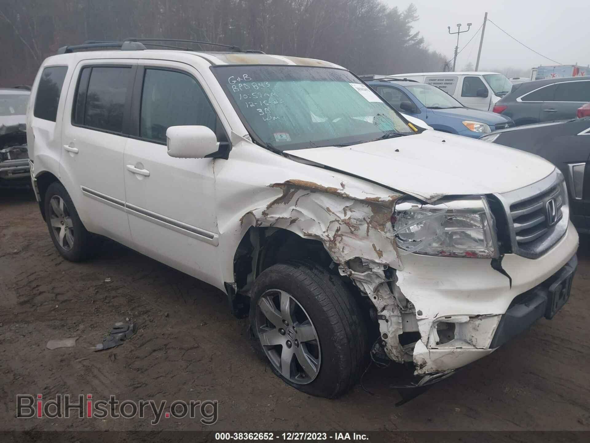 Photo 5FNYF4H97DB076110 - HONDA PILOT 2013