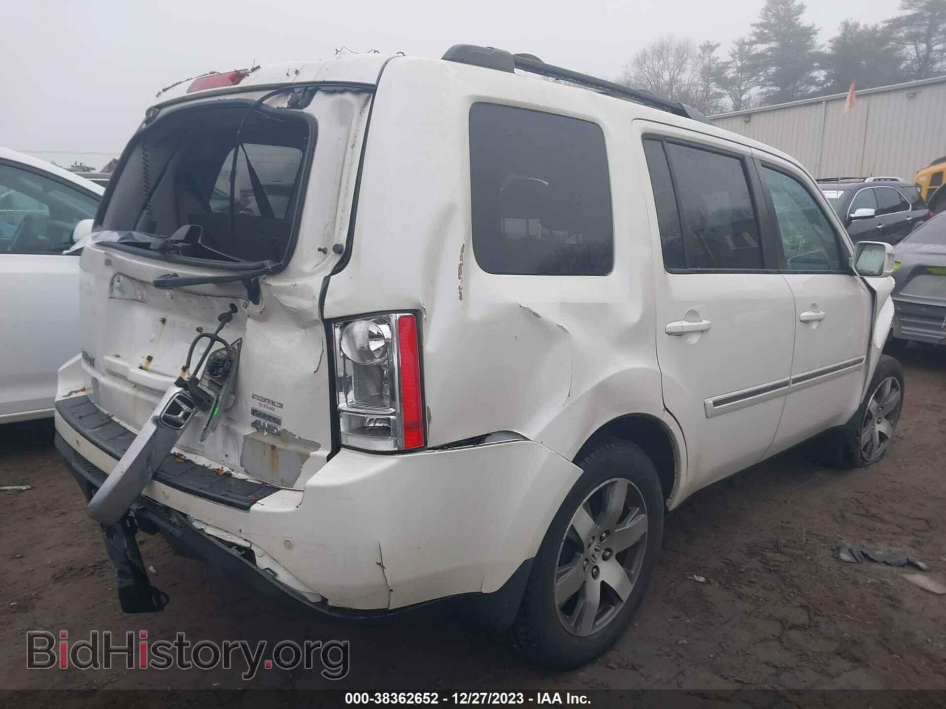 2013 HONDA PILOT - VIN: 5FNYF4H97DB076110 - Photo 4
