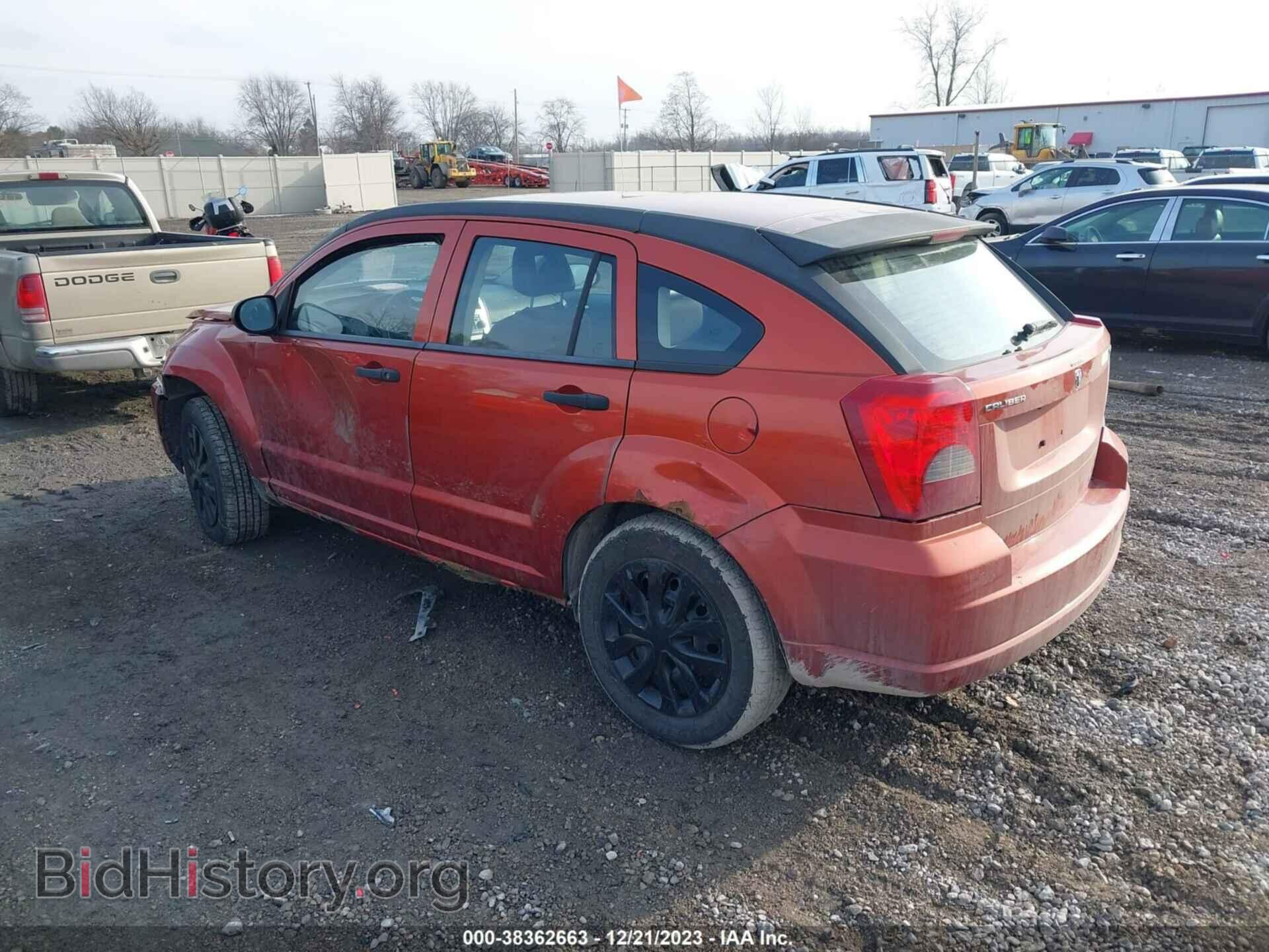 2008 DODGE CALIBER - VIN: 1B3HB48B88D568352 - Фото 3