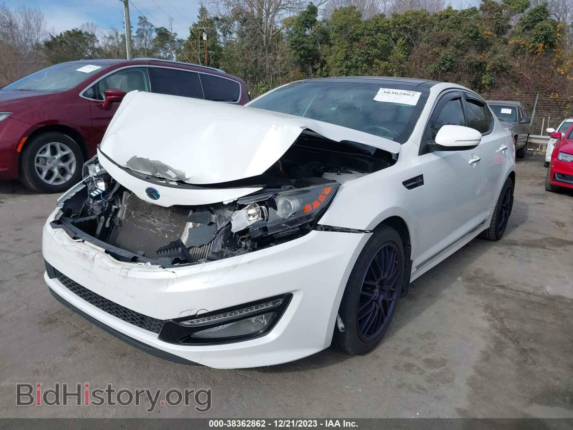 2013 KIA OPTIMA - VIN: 5XXGR4A62DG144555 - Photo 2