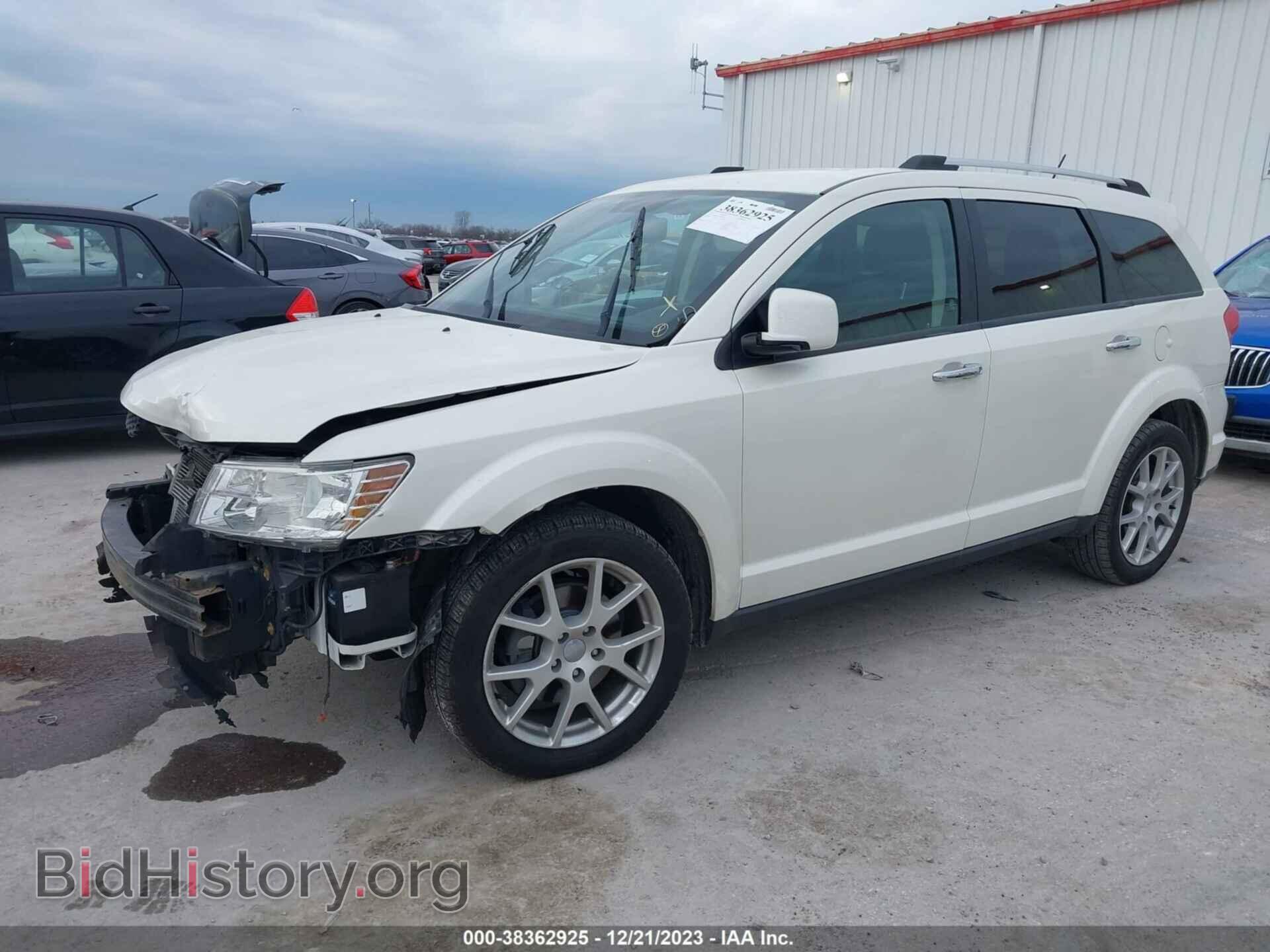 2013 DODGE JOURNEY - VIN: 3C4PDCDG7DT567360 - Фото 2