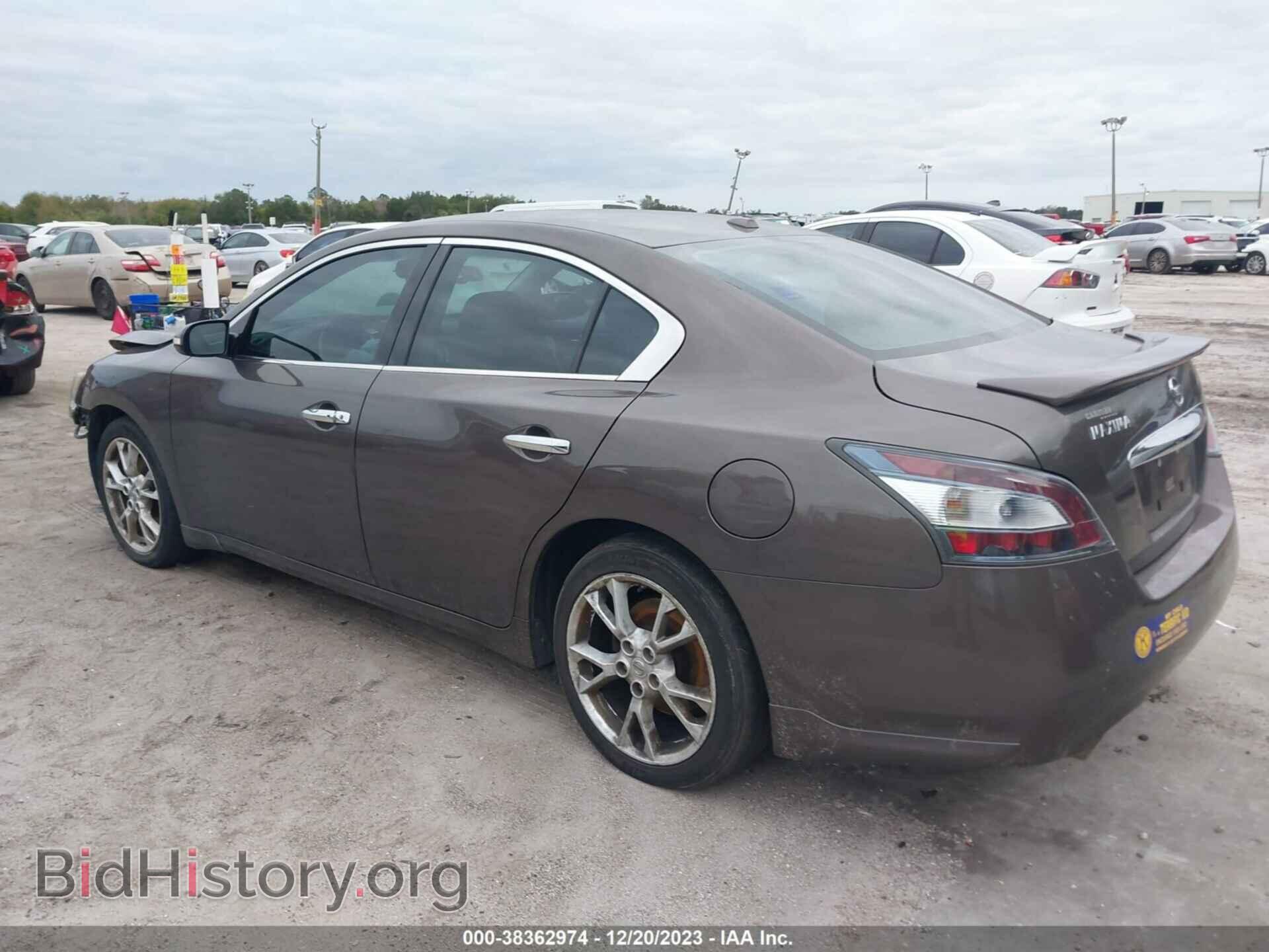 2013 NISSAN MAXIMA - VIN: 1N4AA5AP0DC822575 - Фото 3