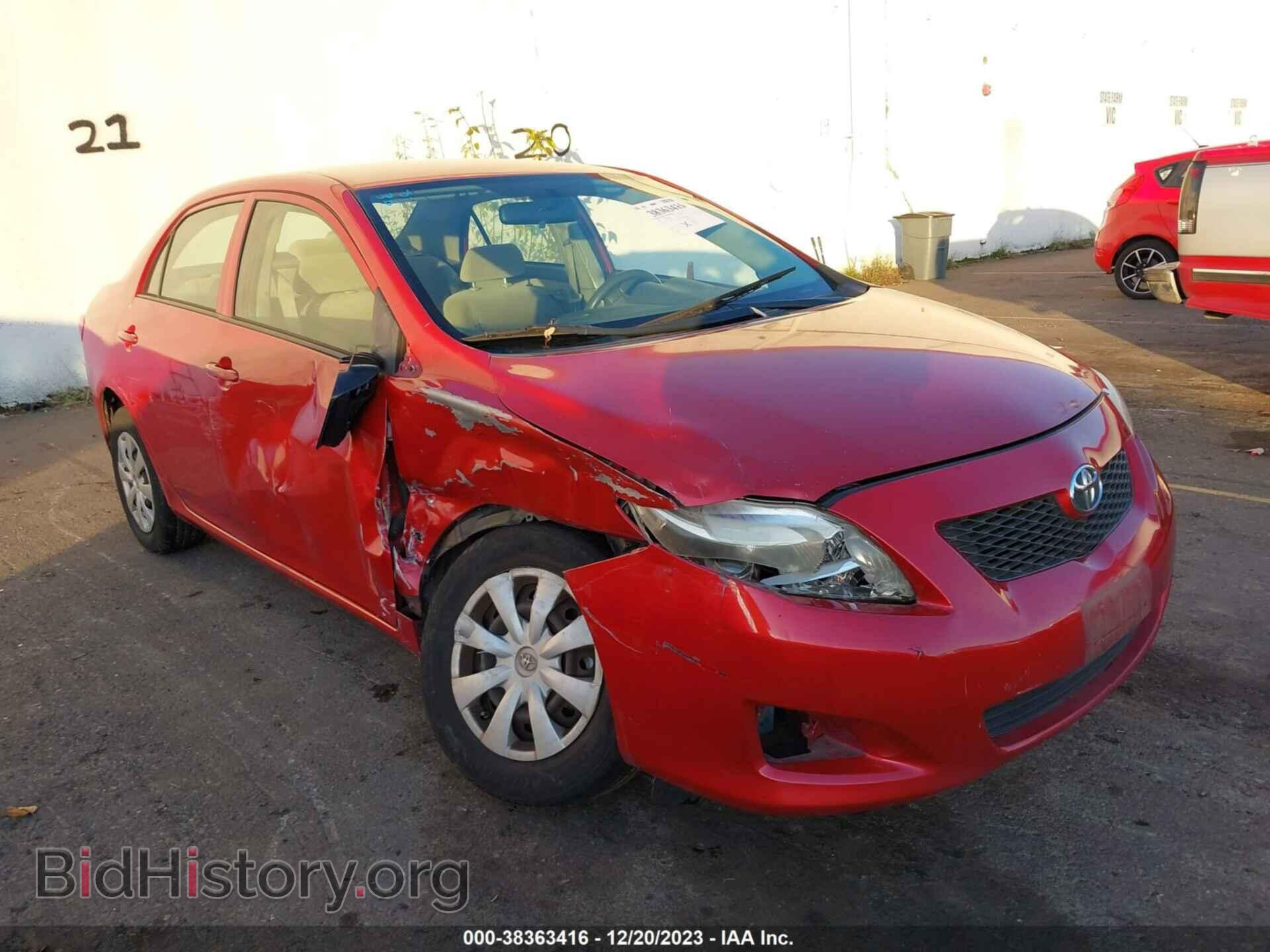 Фотография JTDBL40E59J009240 - TOYOTA COROLLA 2009
