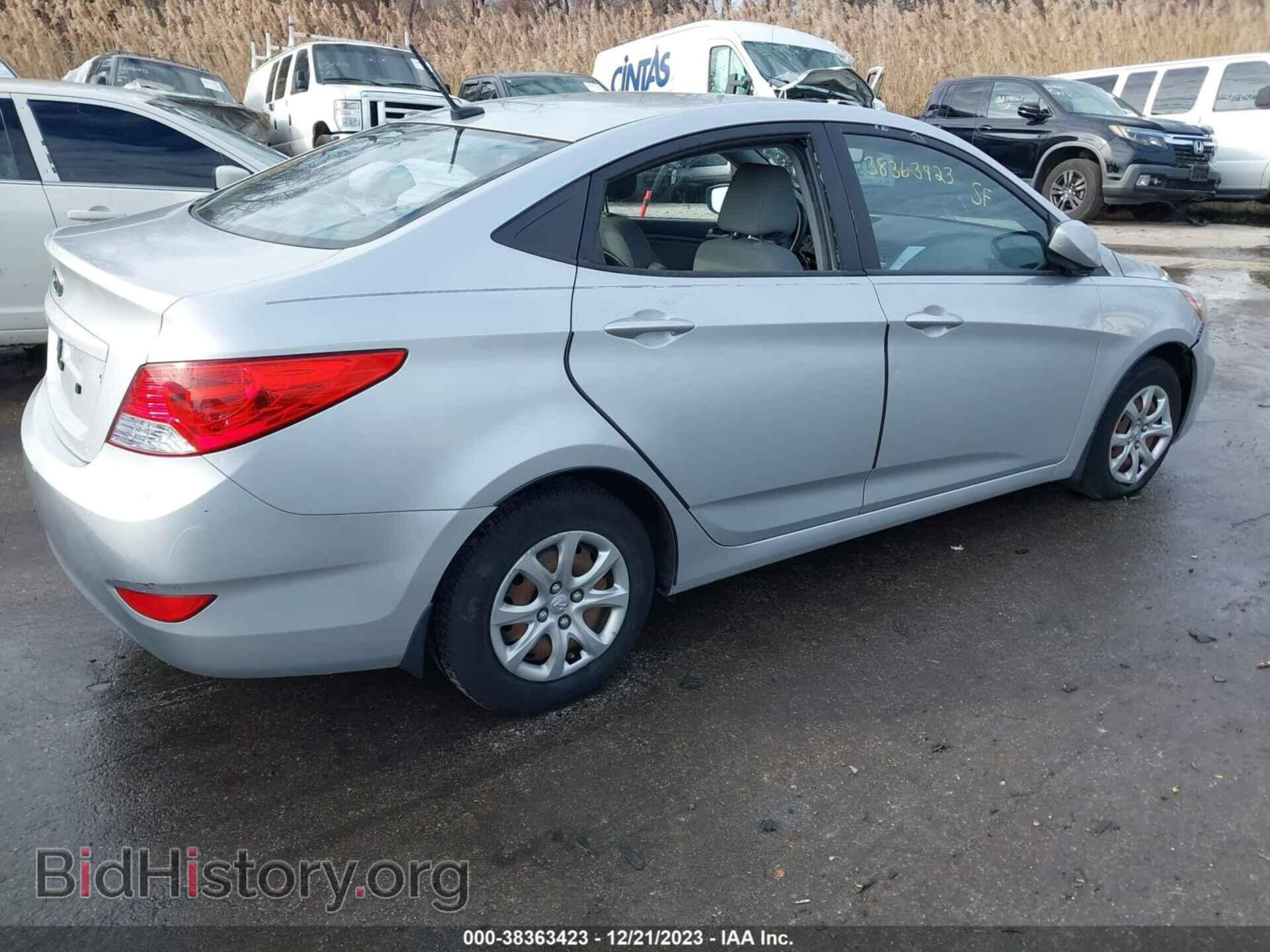 2013 HYUNDAI ACCENT - VIN: KMHCT4AE6DU306796 - Фото 4
