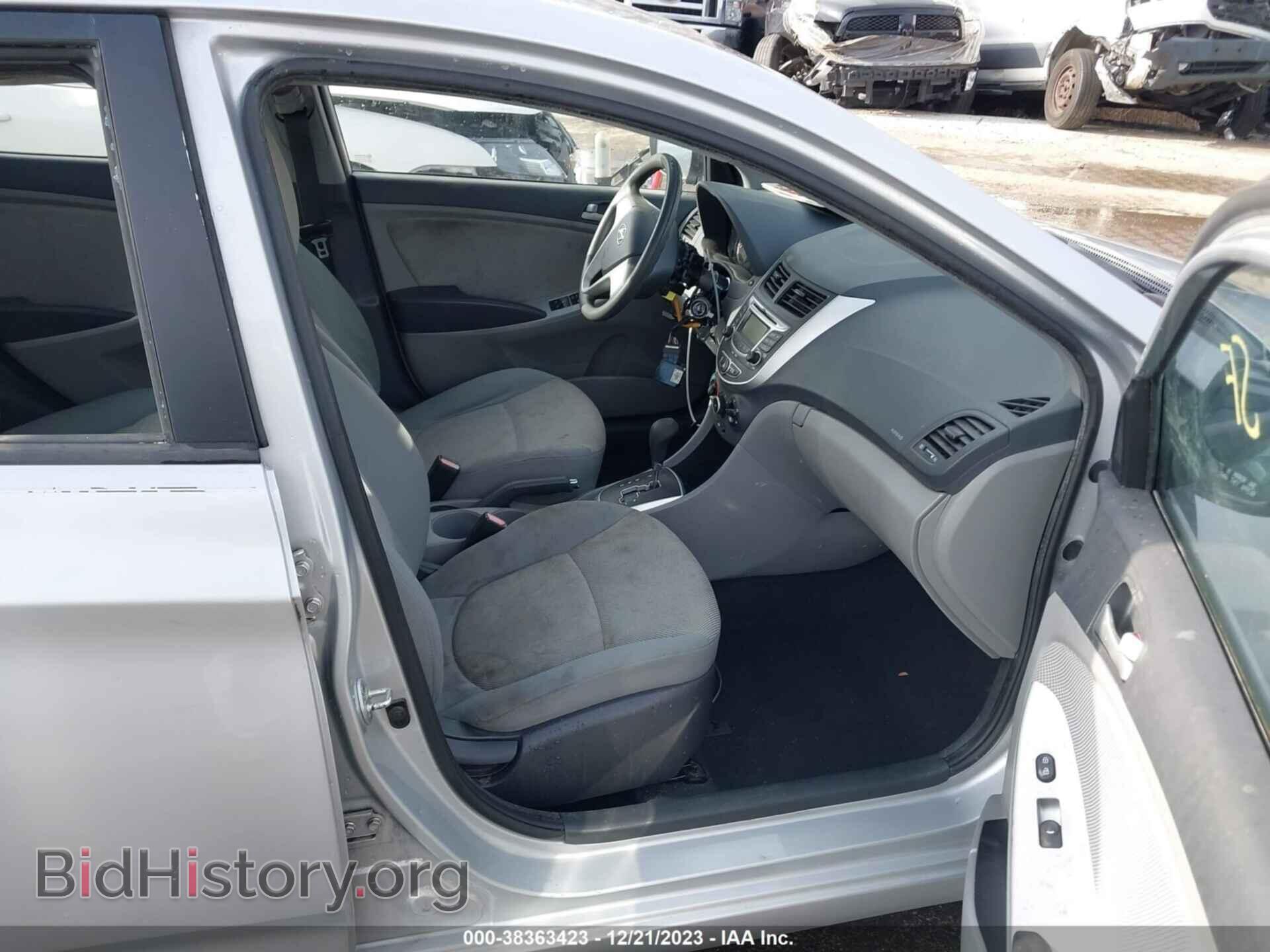 2013 HYUNDAI ACCENT - VIN: KMHCT4AE6DU306796 - Фото 5