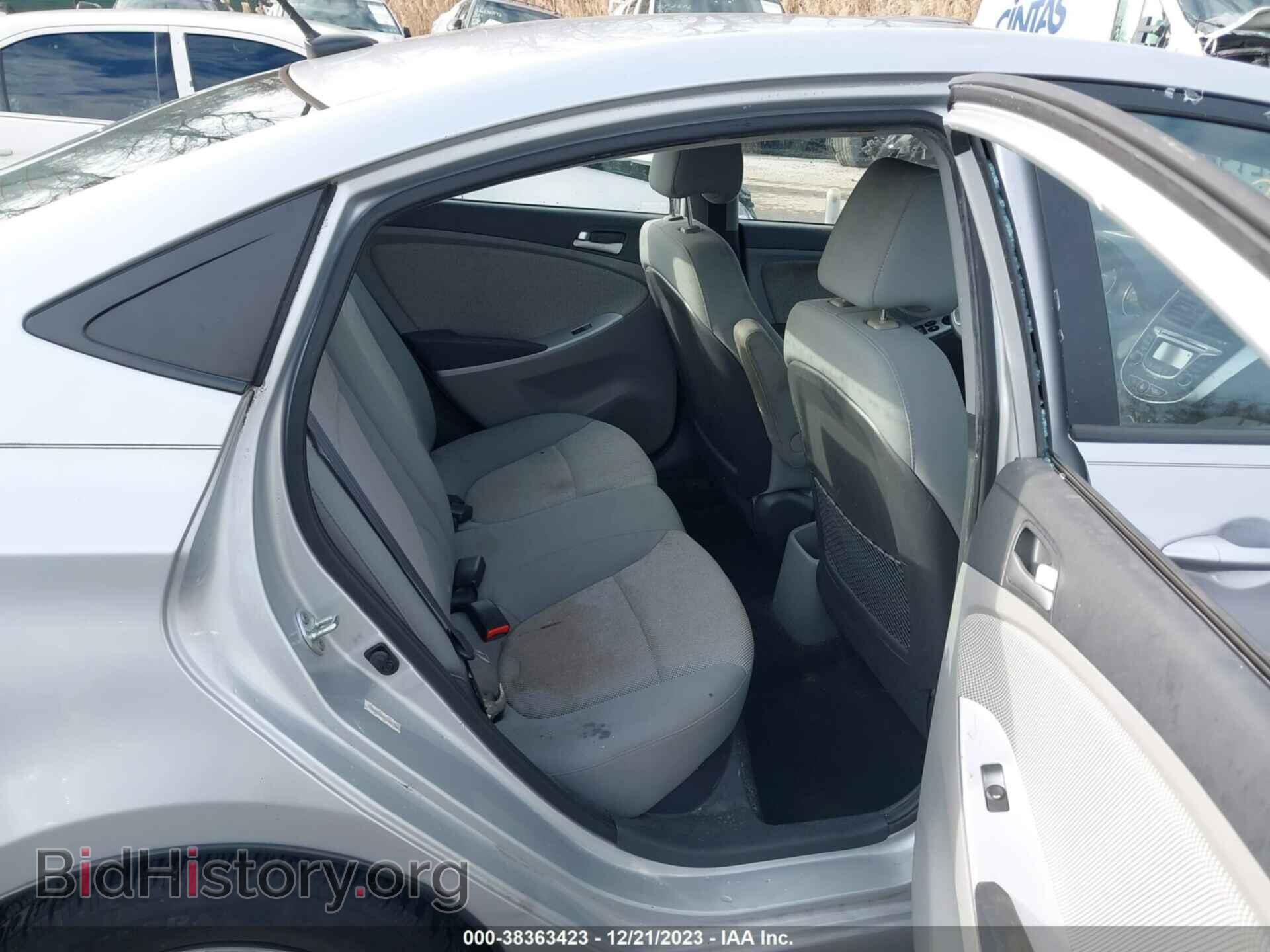 2013 HYUNDAI ACCENT - VIN: KMHCT4AE6DU306796 - Фото 8