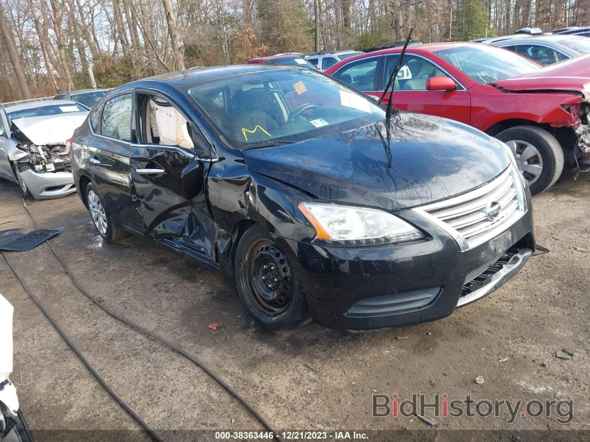 Photo 3N1AB7AP4EY211513 - NISSAN SENTRA 2014