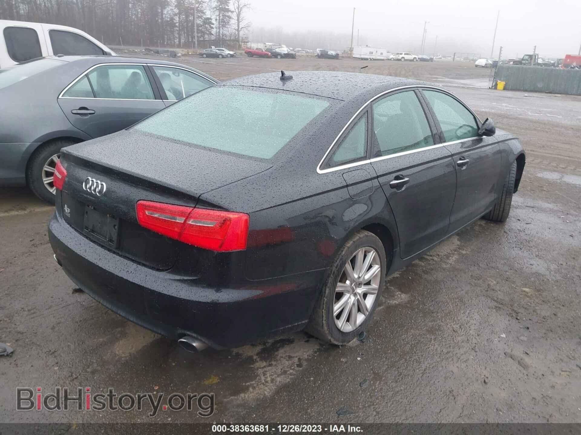 2013 AUDI A6 - VIN: WAUGFAFC7DN105791 - Фото 4
