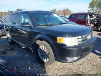 2012 Ford FLEX SEL, черный — VIN 2FMGK5CC9CBD07192, IAAI