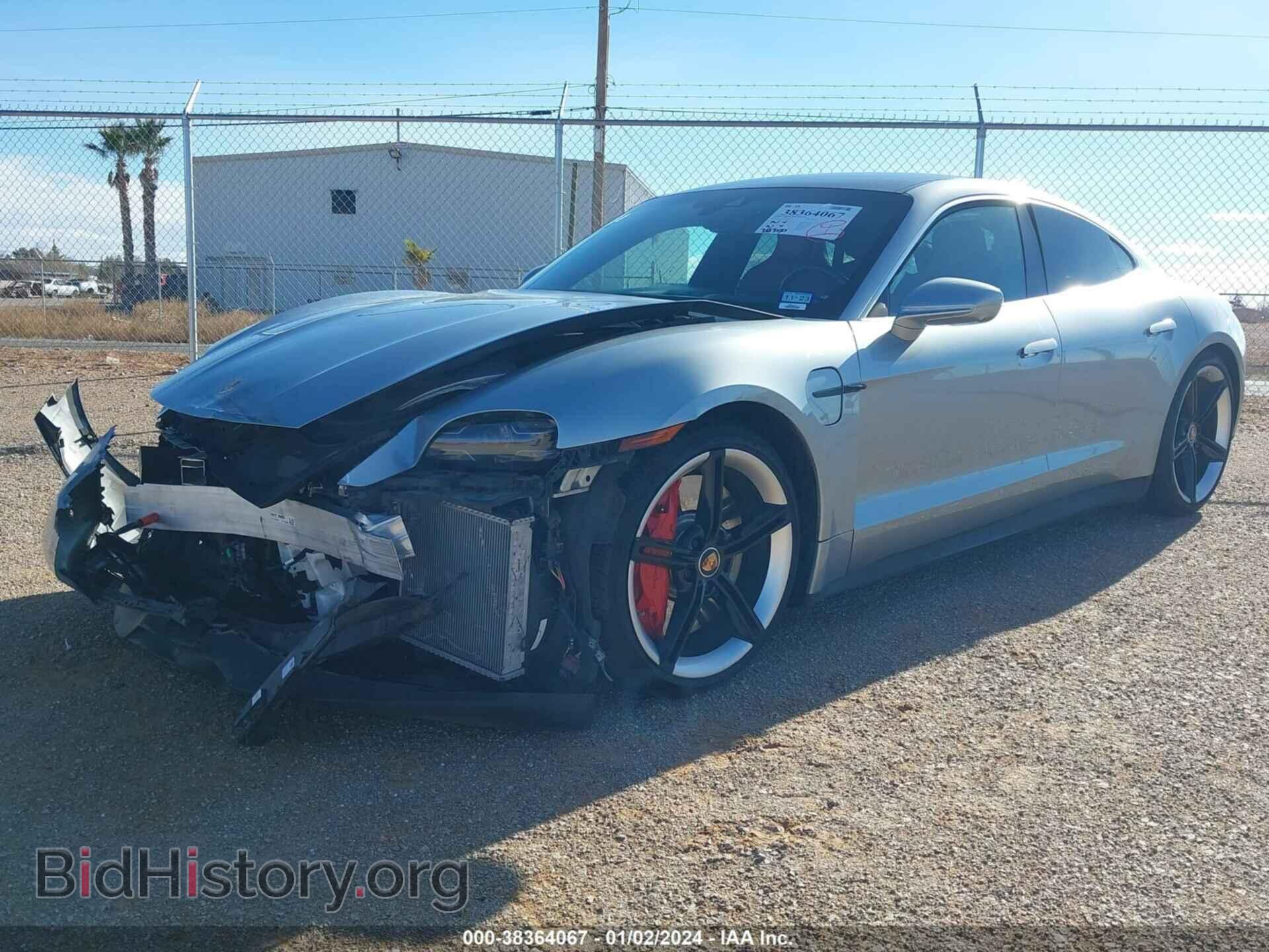 2020 PORSCHE TAYCAN - VIN: WP0AB2Y19LSA53654 - Фото 2