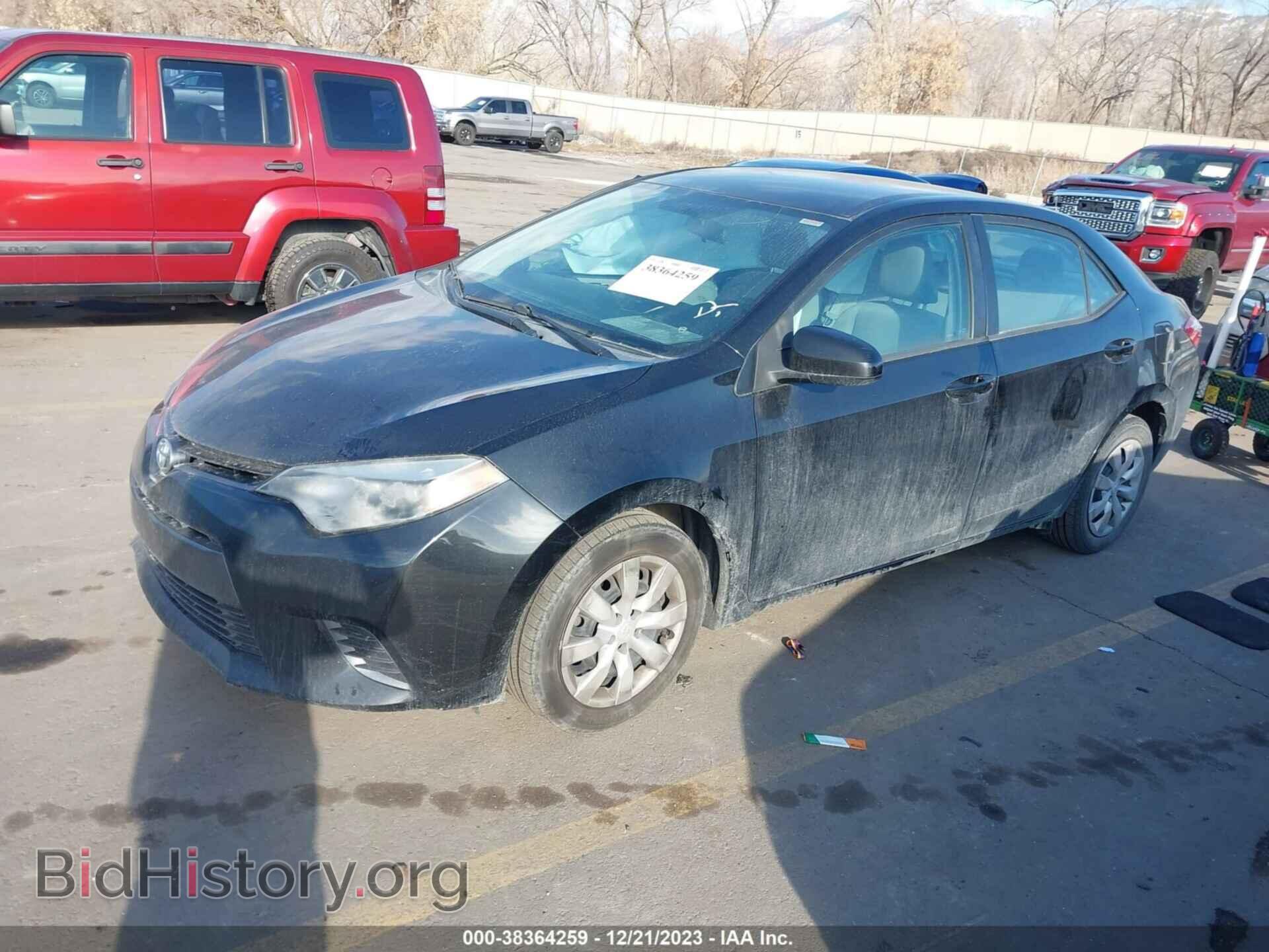 2015 TOYOTA COROLLA - VIN: 2T1BURHE6FC344528 - Фото 2