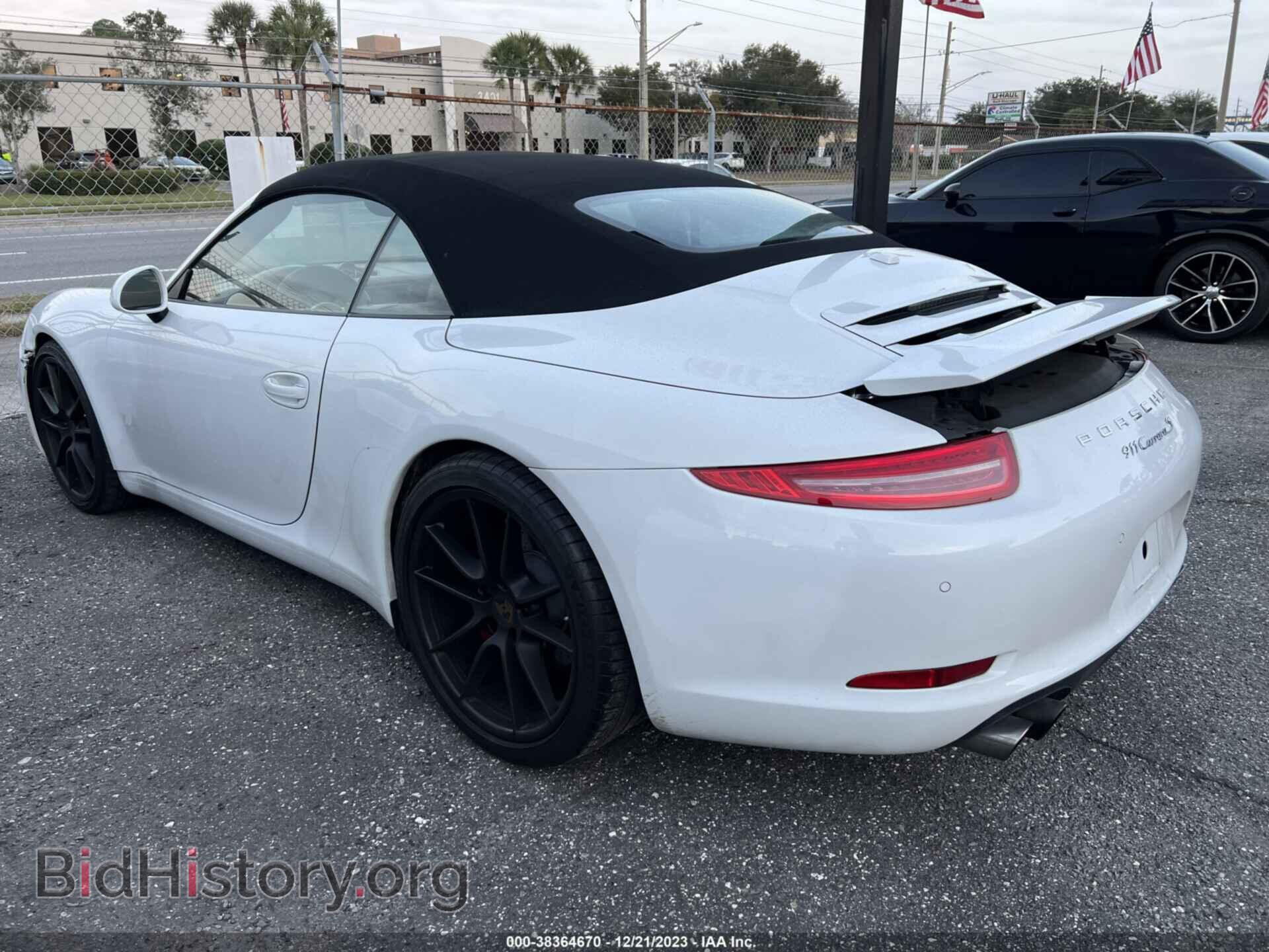 2014 PORSCHE 911 - VIN: WP0CB2A97ES154927 - Фото 3