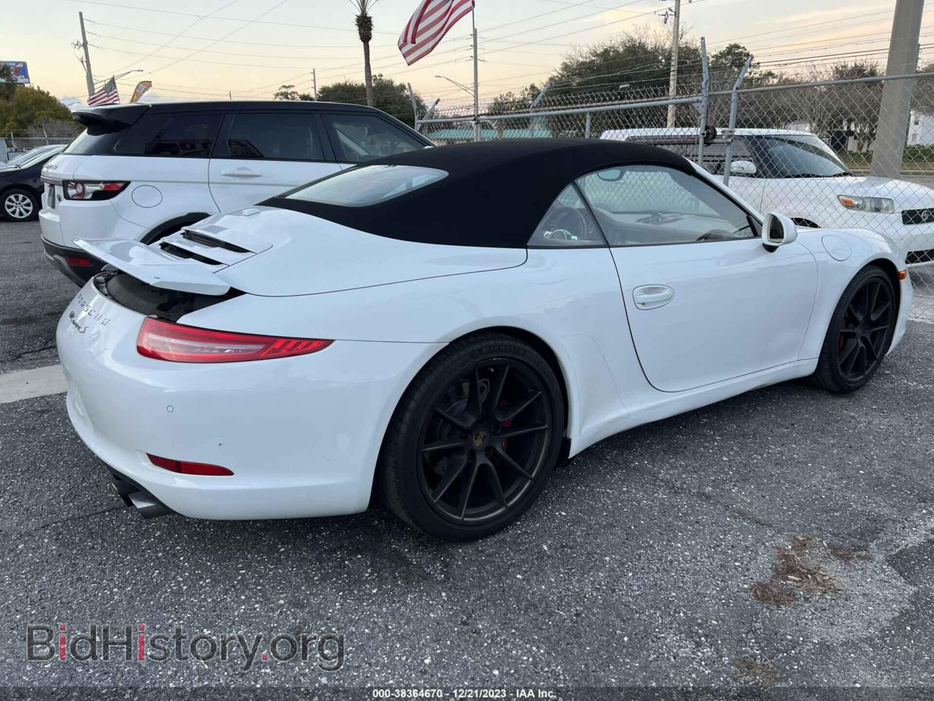 2014 PORSCHE 911 - VIN: WP0CB2A97ES154927 - Фото 4