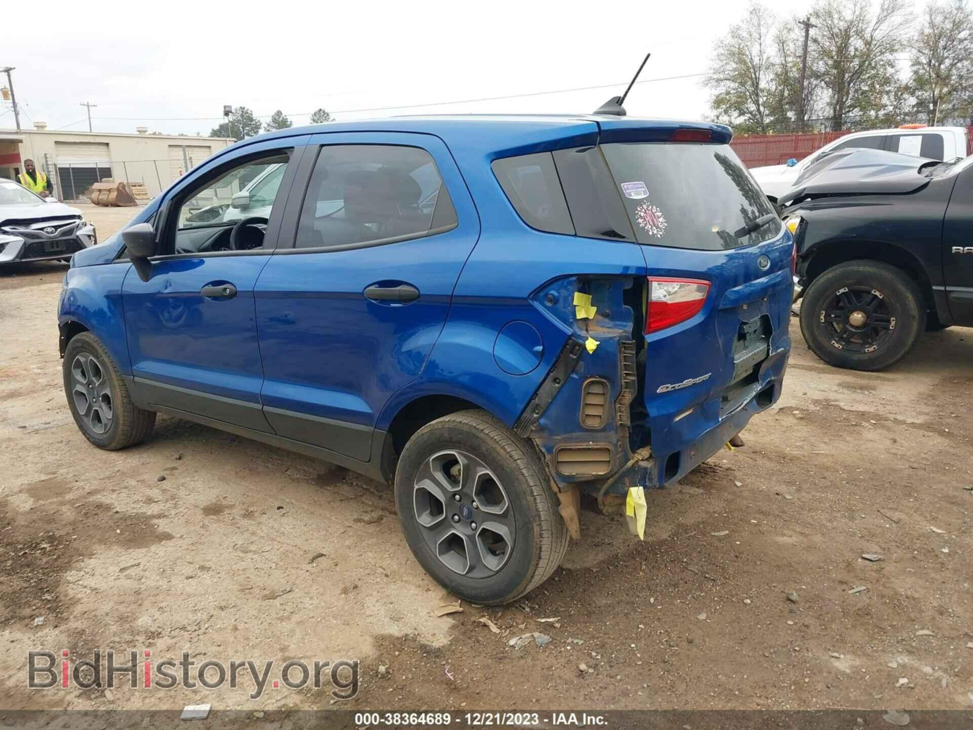 2020 FORD ECOSPORT - VIN: MAJ3S2FE2LC355332 - Фото 3