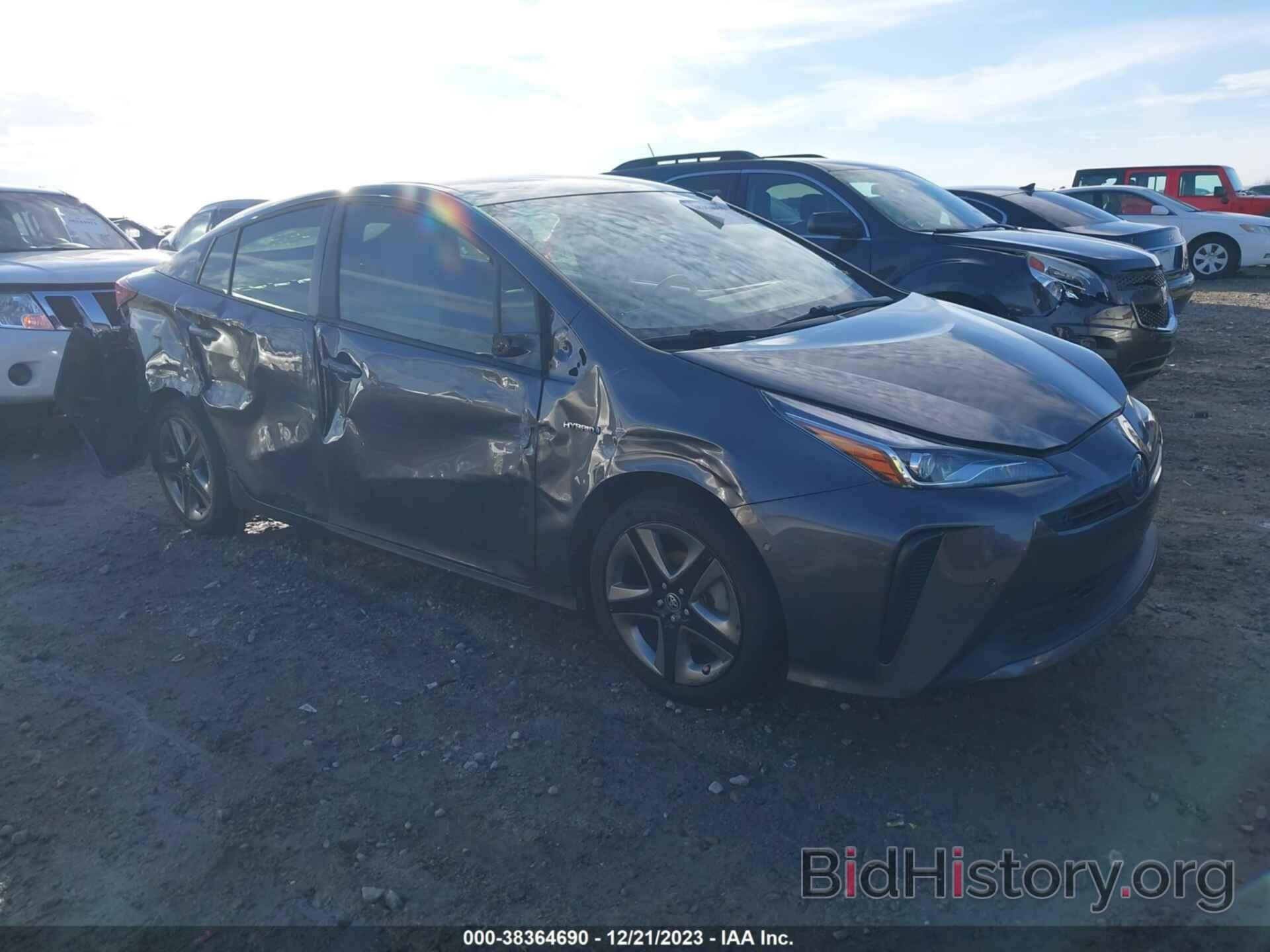 Photo JTDKARFU3K3091058 - TOYOTA PRIUS 2019