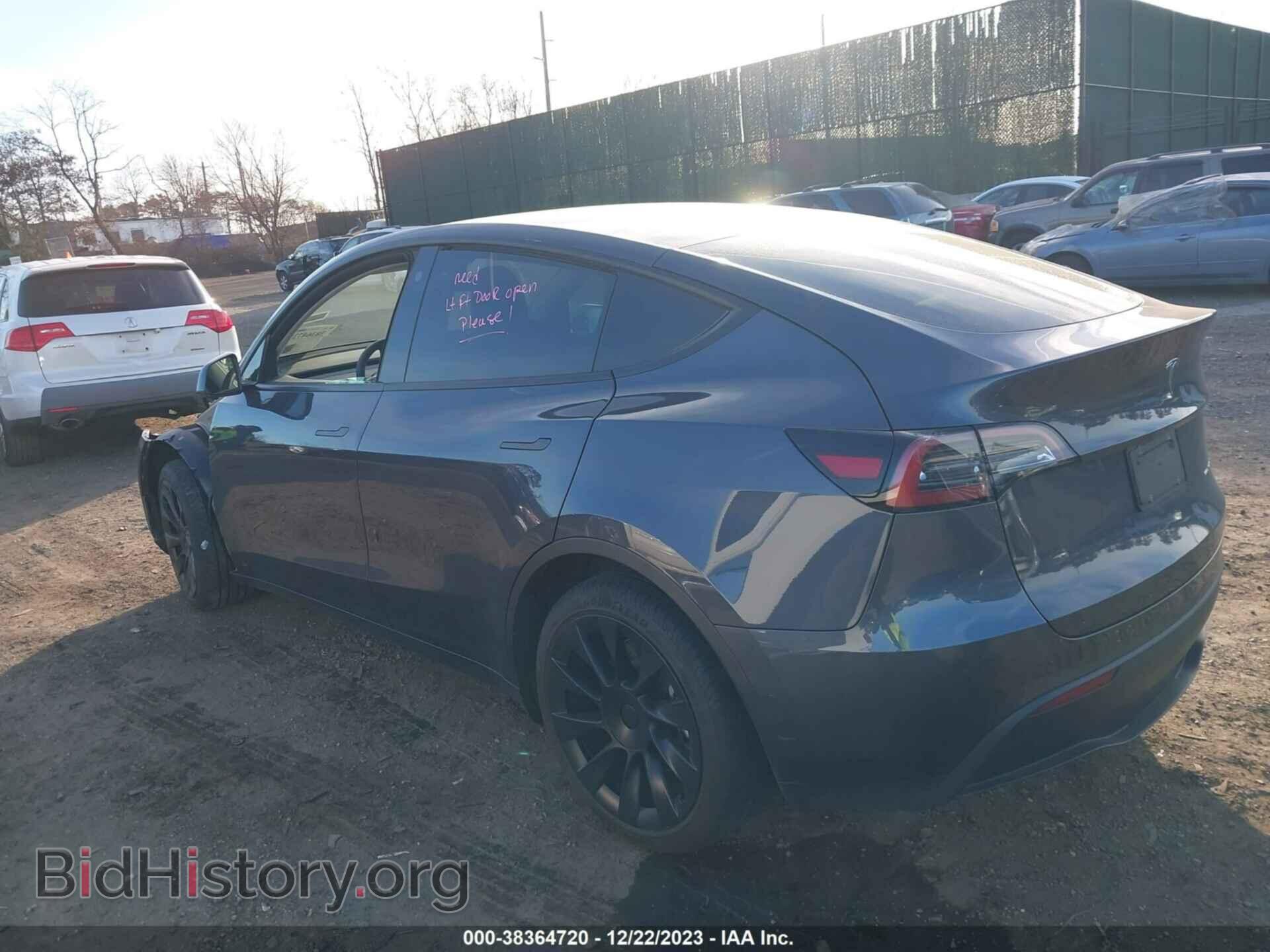 2021 TESLA MODEL Y - VIN: 5YJYGAEE8MF200656 - Фото 3