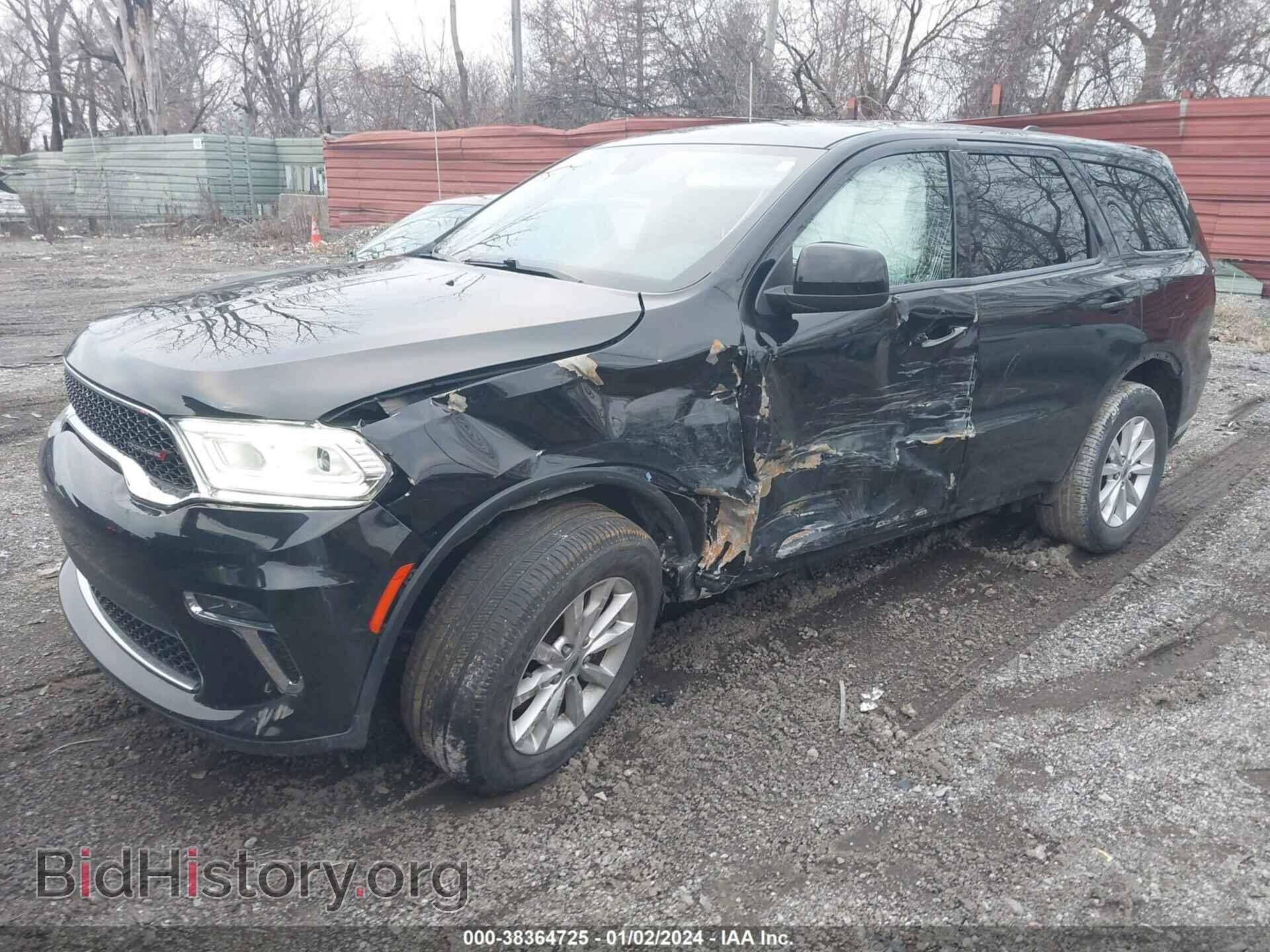 2021 DODGE DURANGO - VIN: 1C4RDJAG2MC557977 - Фото 2