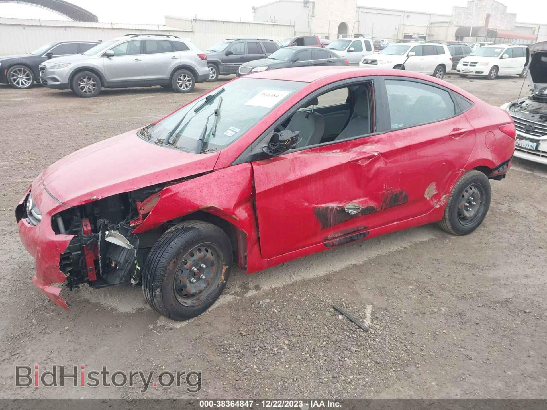 2016 HYUNDAI ACCENT - VIN: KMHCT4AE2GU986197 - Фото 2