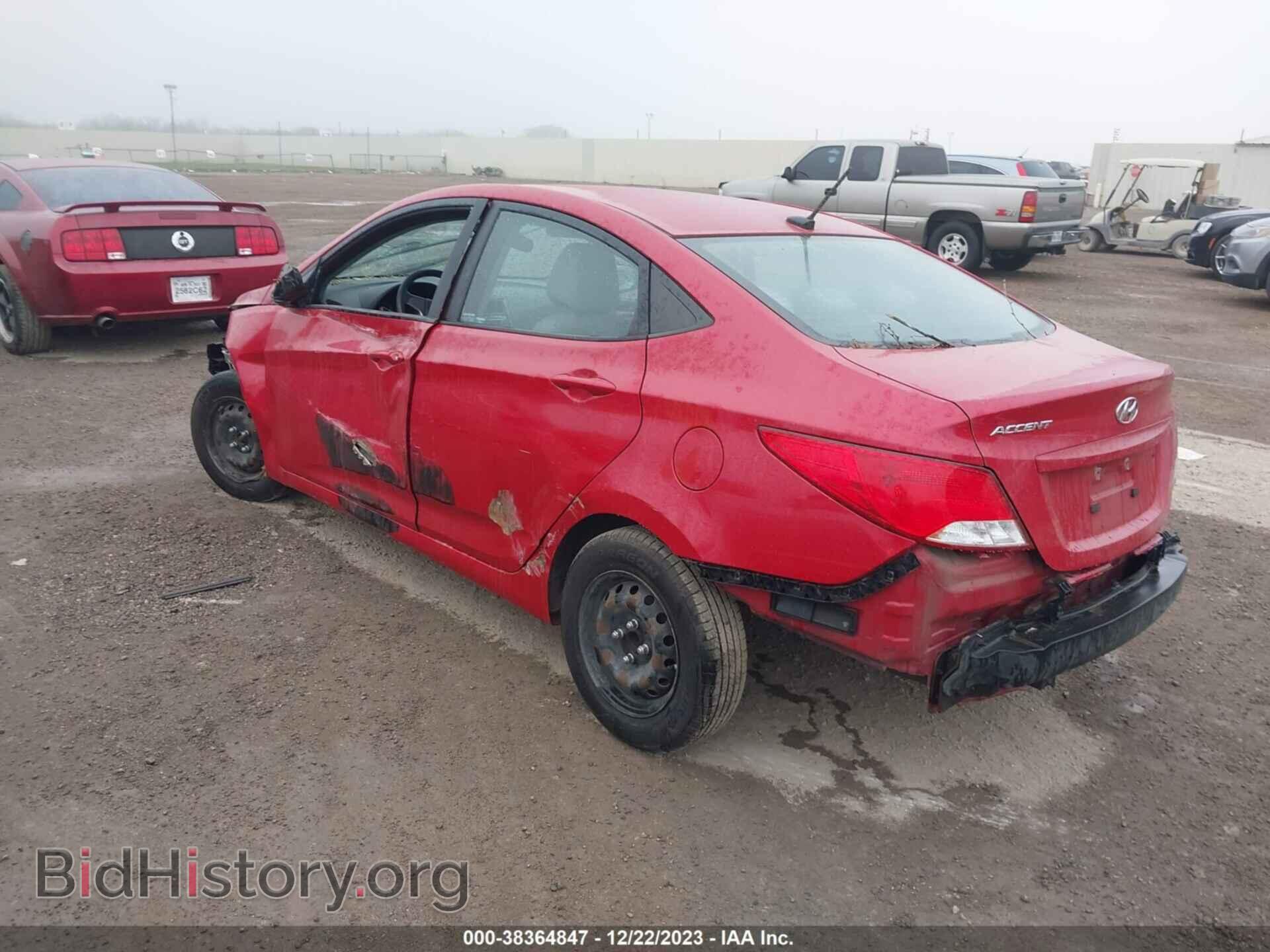 2016 HYUNDAI ACCENT - VIN: KMHCT4AE2GU986197 - Фото 3