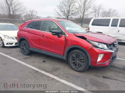 2019 Mitsubishi ECLIPSE CROSS LE, red — VIN JA4AT4AA5KZ002667, IAAI