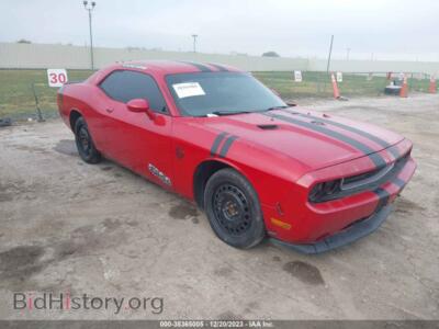 2012 Dodge CHALLENGER SXT, красный — VIN 2C3CDYAG3CH233211, IAAI