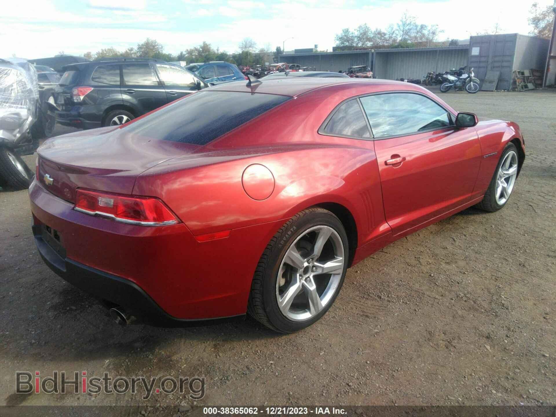 2015 CHEVROLET CAMARO - VIN: 2G1FB1E36F9113469 - Фото 4
