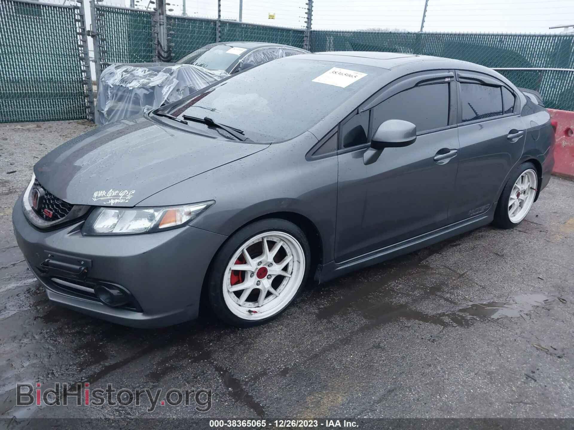 2013 HONDA CIVIC - VIN: 2HGFB6E5XDH710621 - Фото 2