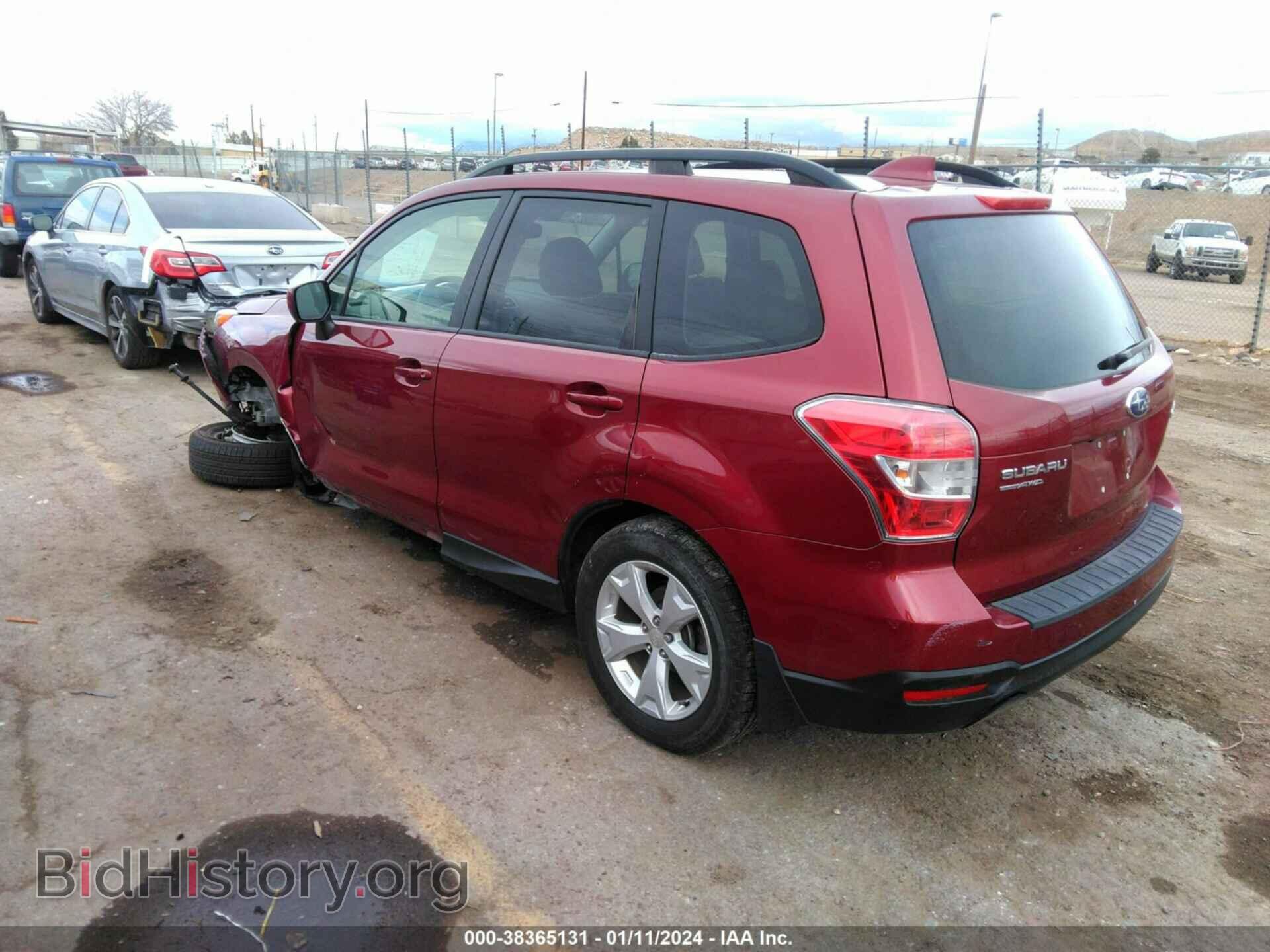 2016 SUBARU FORESTER - VIN: JF2SJAFC8GH482159 - Фото 3