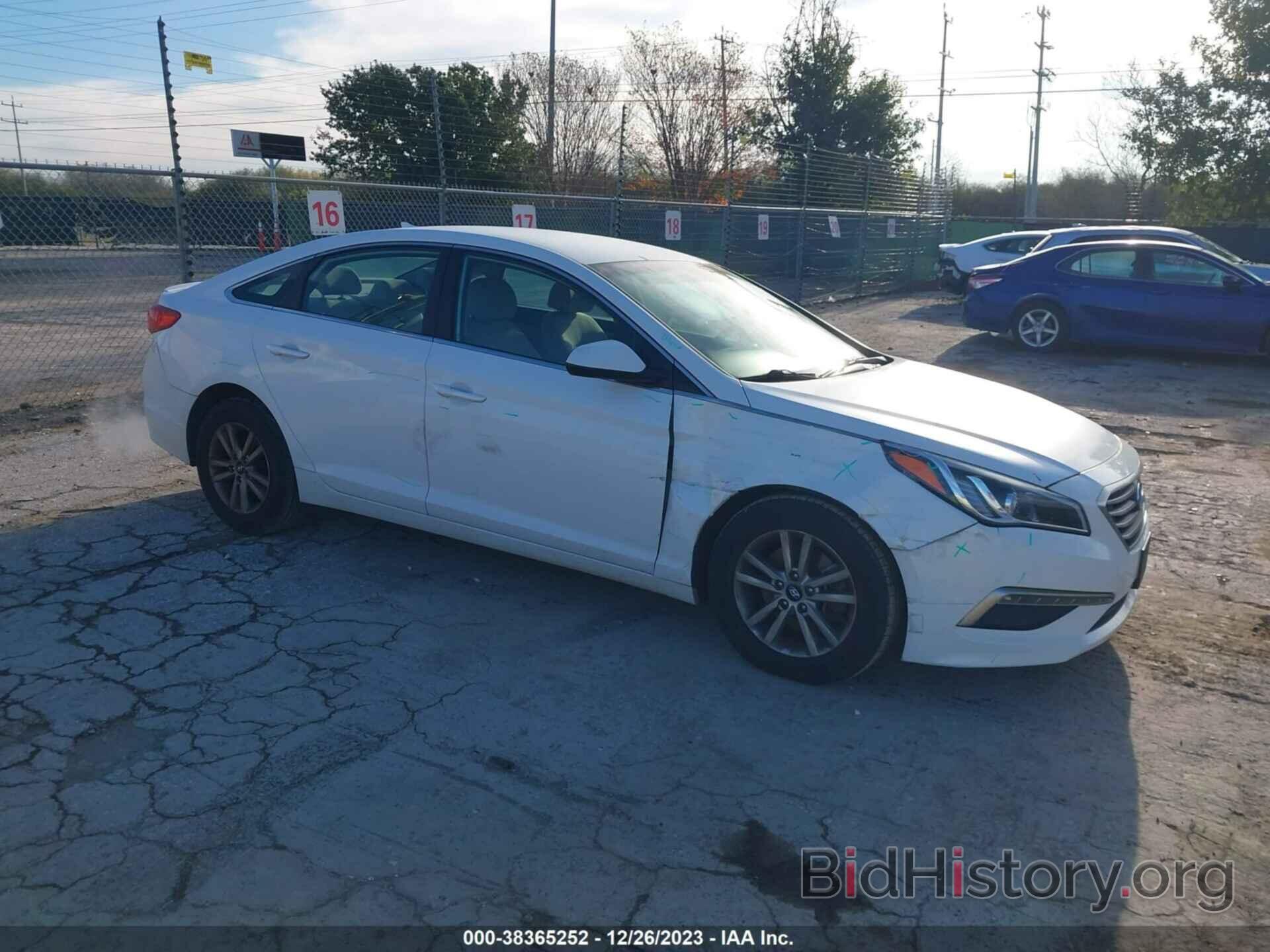 Photo 5NPE24AF3FH133583 - HYUNDAI SONATA 2015