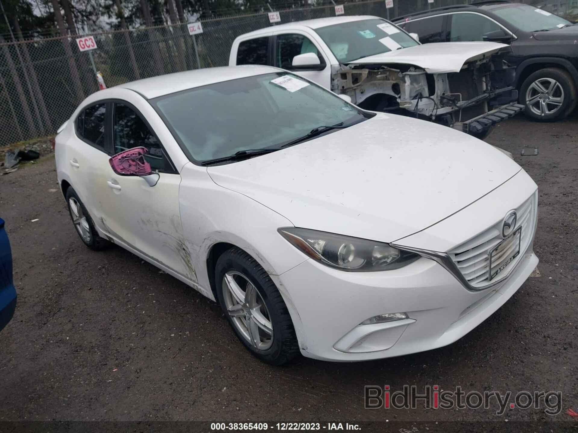 Photo JM1BM1U7XE1126622 - MAZDA MAZDA3 2014